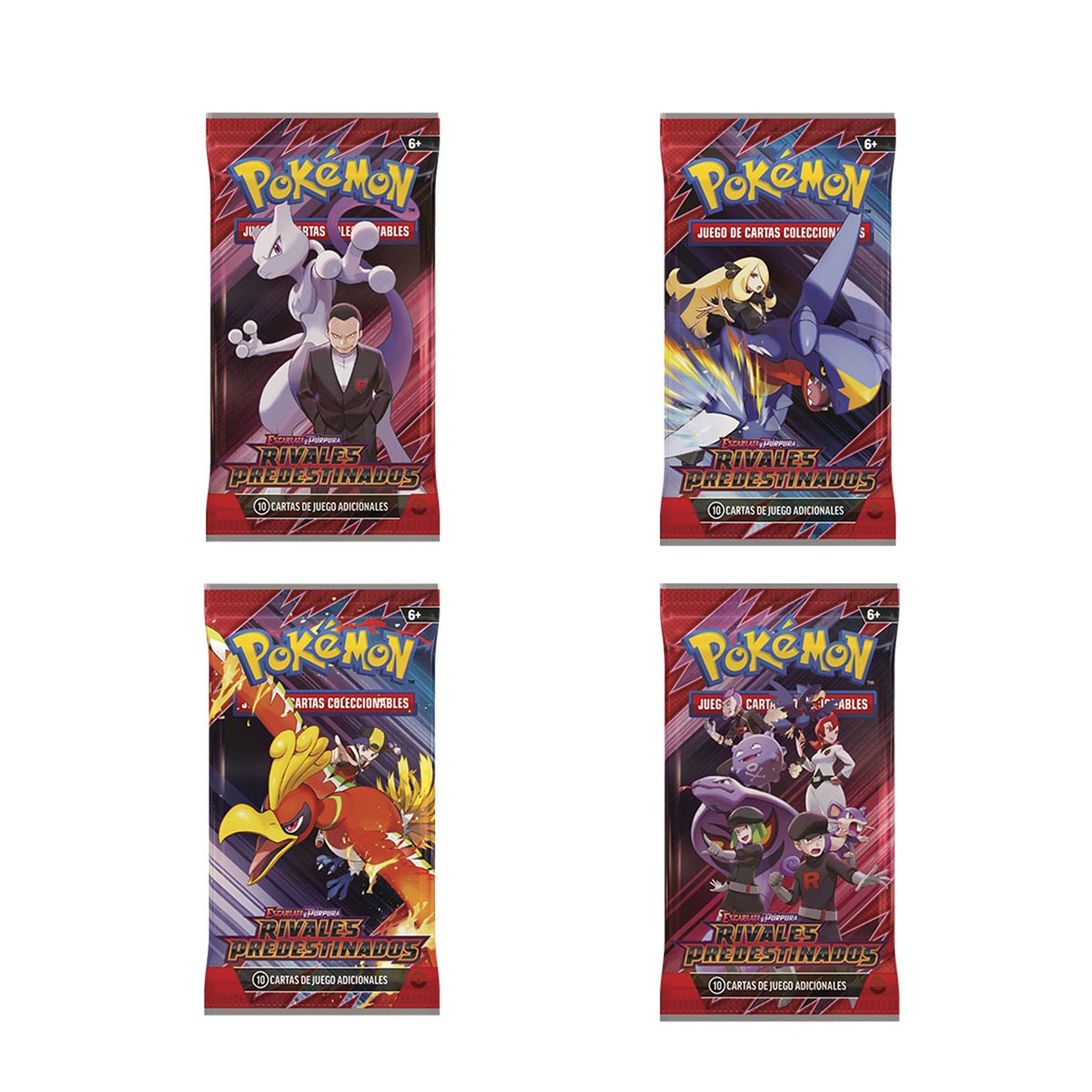 Imagen 0 de Cartas Sv10 Boosters Rivales Predestinados Pokémon Bandai modelos surtidos