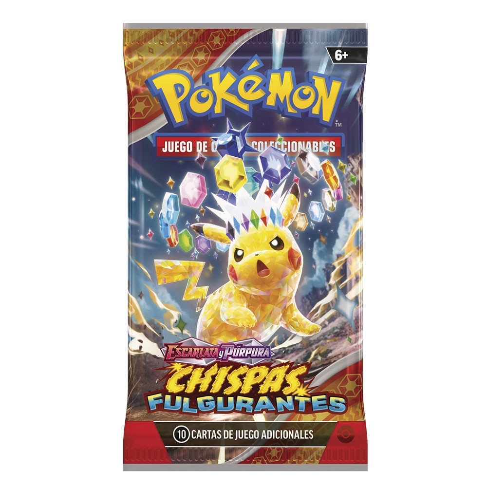 Sobre cartas Pokémon Expansion Chispas fulgurantes Pokémon Bandai modelos surtidos 5