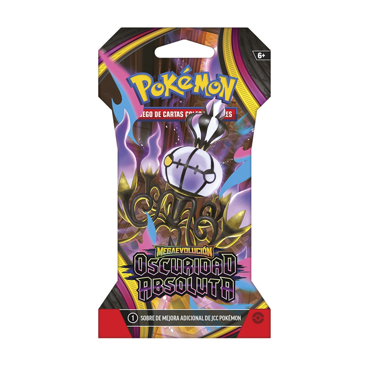 Sobre de mejora Megaevolucion Oscuridad Absoluta Pokémon JCC Bandai Modelos surtidos 3