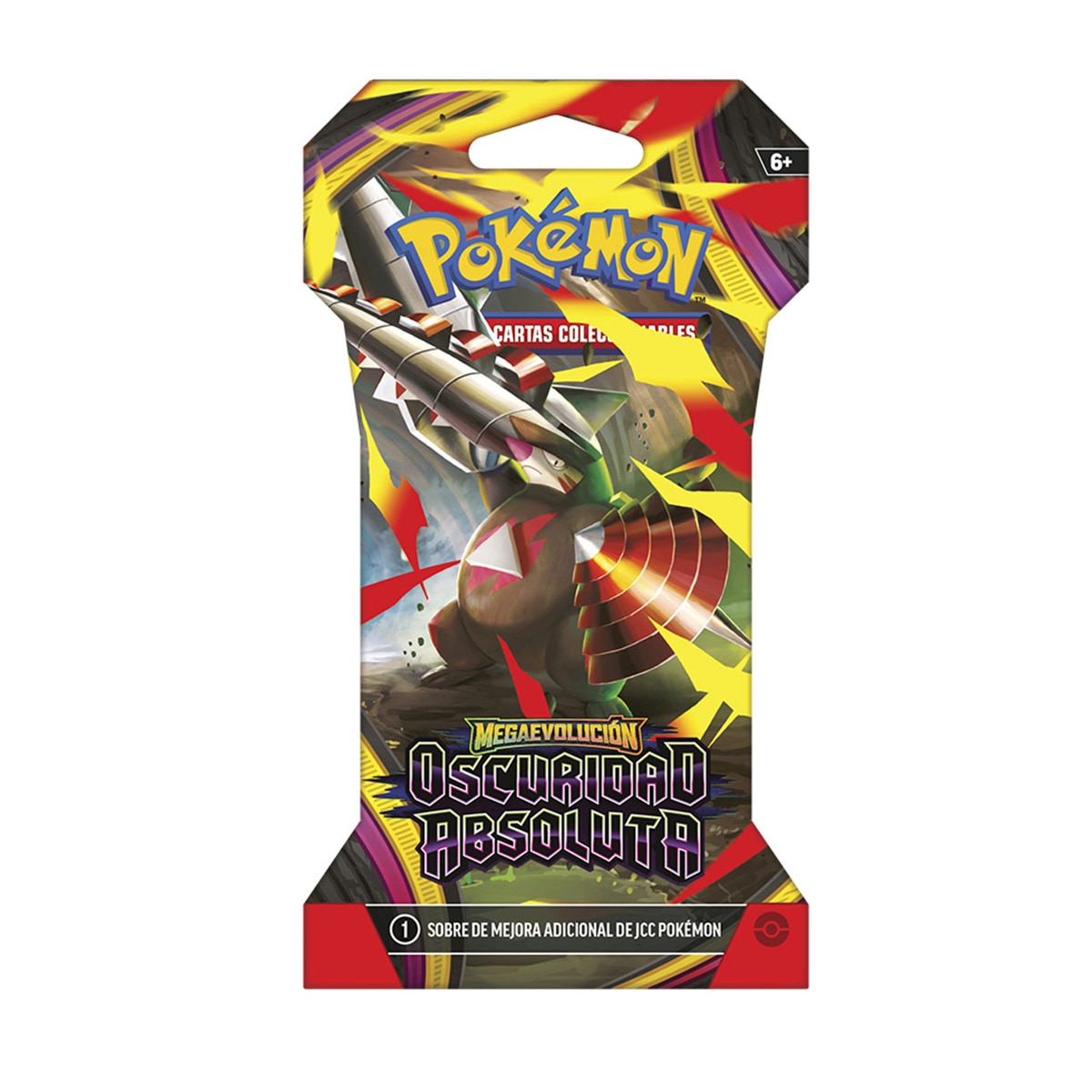 Sobre de mejora Megaevolucion Oscuridad Absoluta Pokémon JCC Bandai Modelos surtidos 4