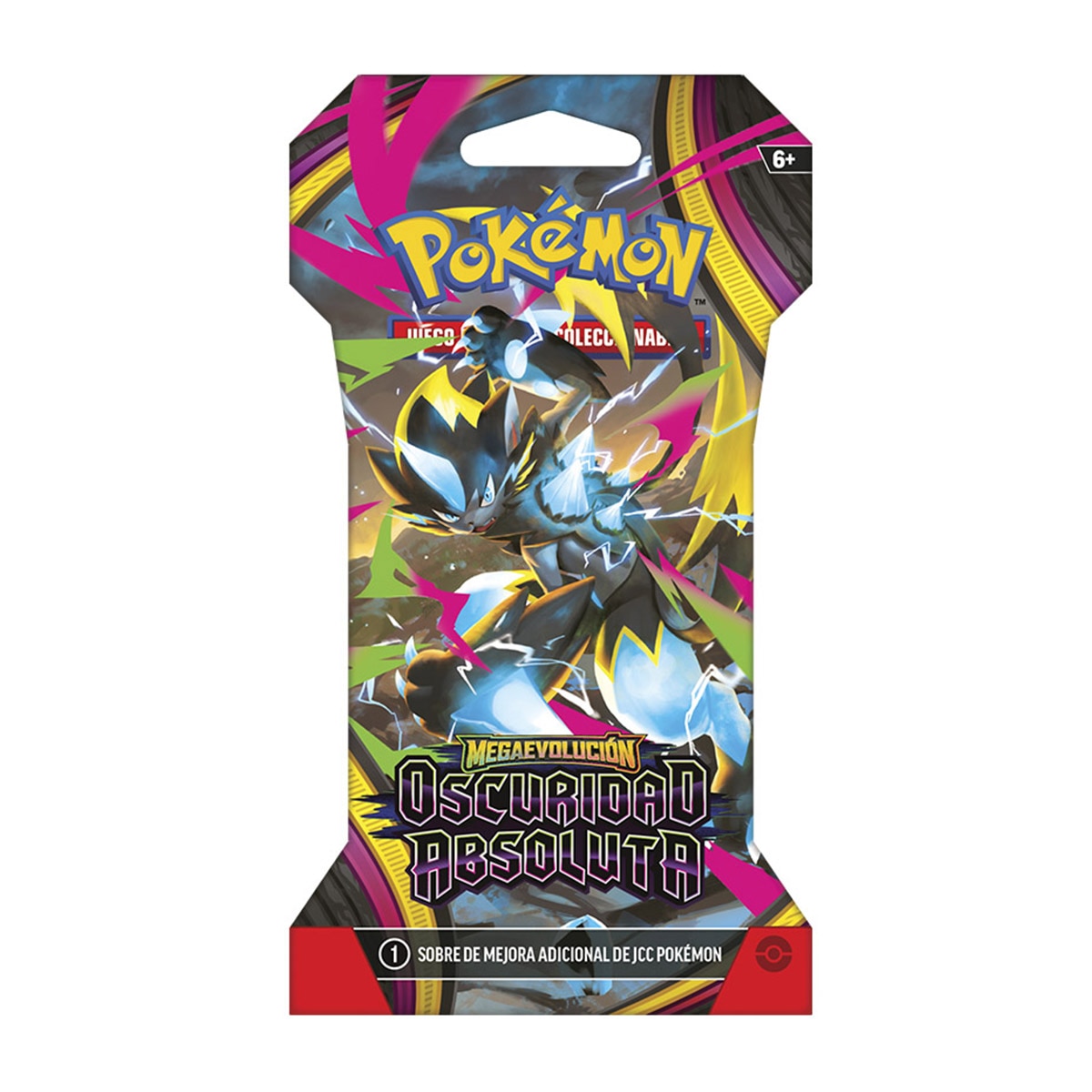 Sobre de mejora Megaevolucion Oscuridad Absoluta Pokémon JCC Bandai Modelos surtidos 5