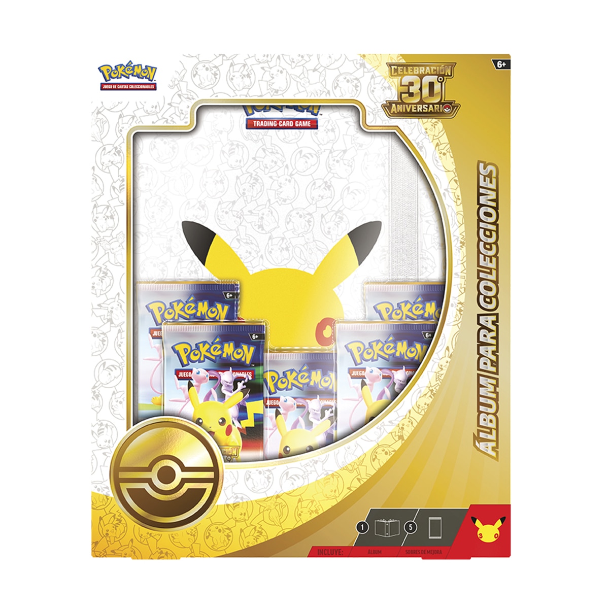 30TH Álbum para colecciones de Celebración 30º Aniversario de JCC Pokémon. POKEMON. BANDAI 1