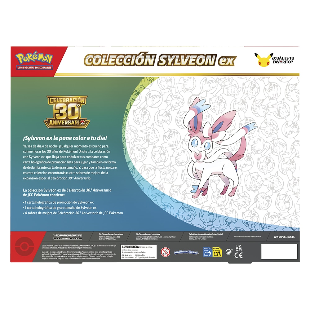 30TH Caja Colección ex Celebración 30.º Aniversario de JCC Pokémon. POKEMON. BANDAI. Modelos surtidos 4