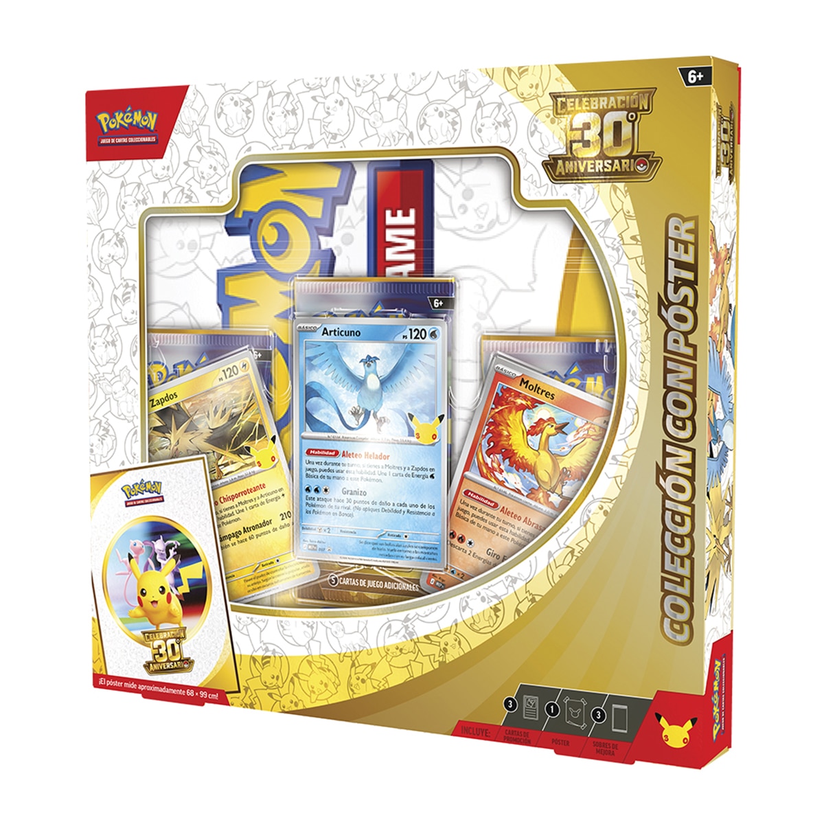 Pokémon 30 aniversario Poster Collection aves legendarias