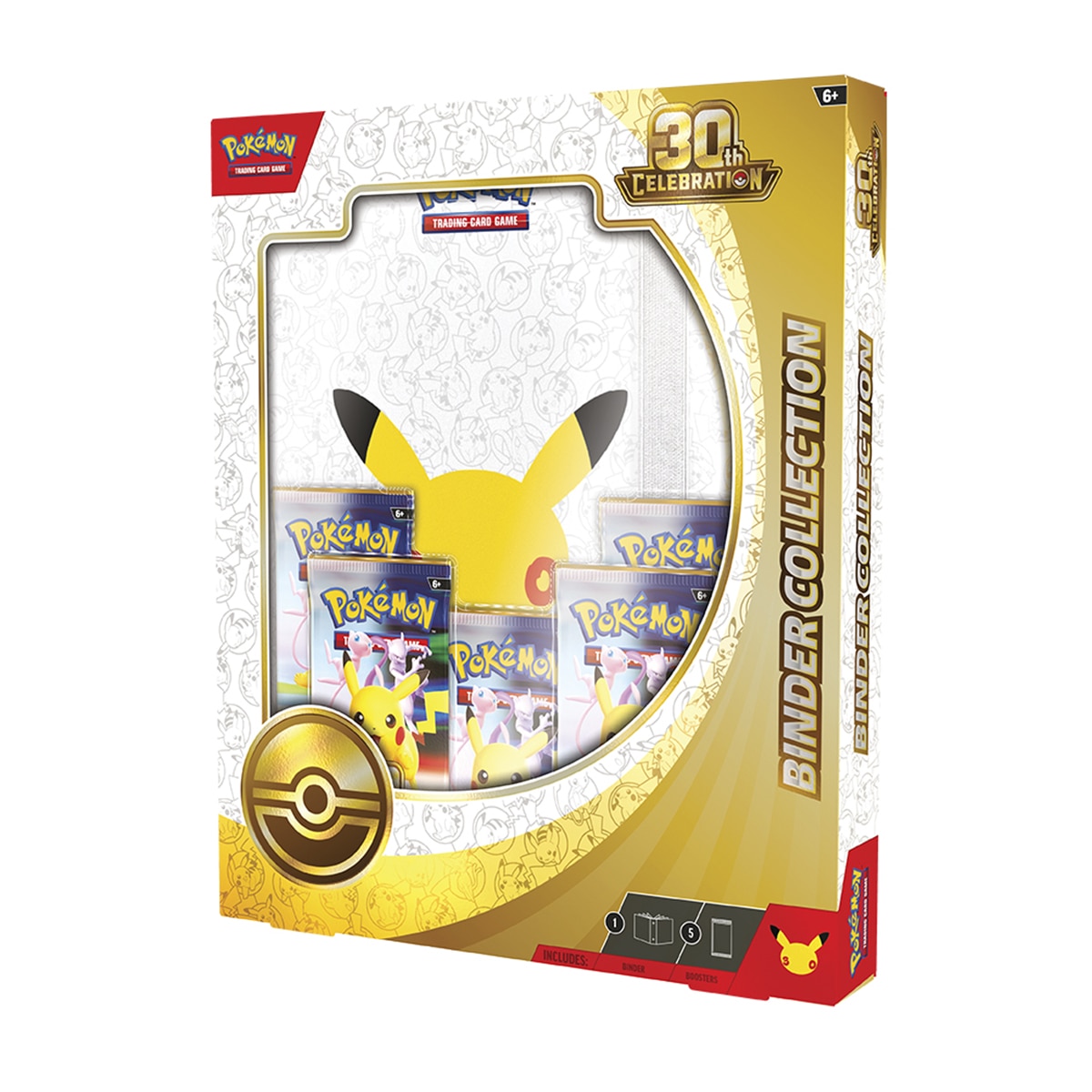 Imagem 0 de Coleção de Álbuns 30.º Aniversário do TCG. INGLÊS. POKÉMON. BANDAI