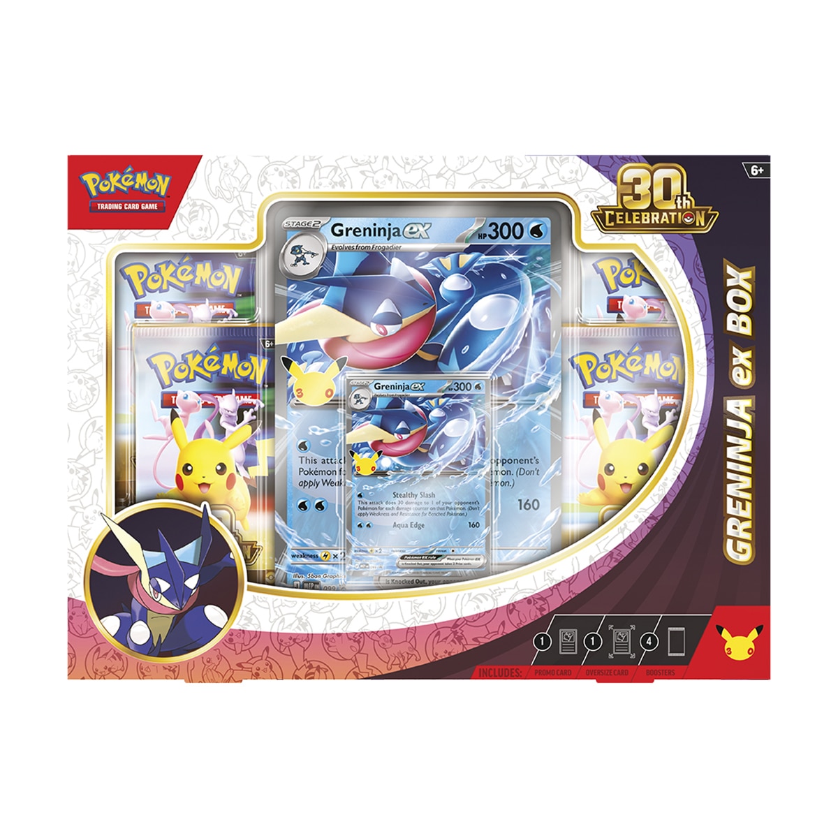 Caixa comemorativa do 30.º aniversário do Pokémon TCG. INGLÊS. POKÉMON. BANDAI. Modelos variados Envio Aleatório 2