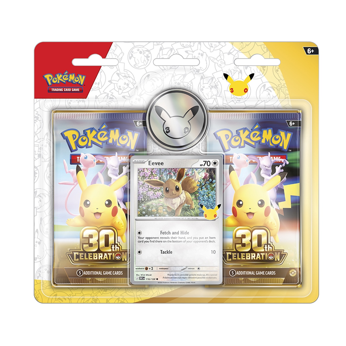Imagem 0 de Caixa com a coleção de cartazes do 30.º aniversário do Jogo de Cartas Colecionáveis Pokémon. INGLÊS. POKÉMON. BANDAI