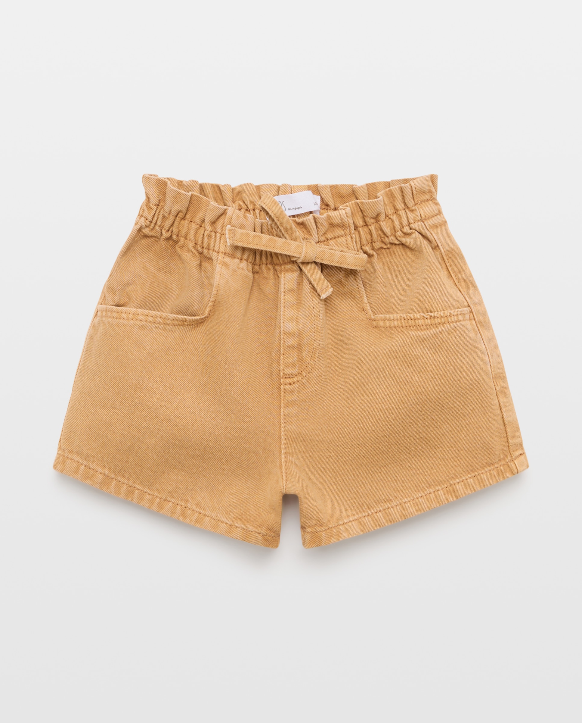 Calções de Sarja Colorida com Cós Paperbag Kids El Corte Inglés Toffee-4