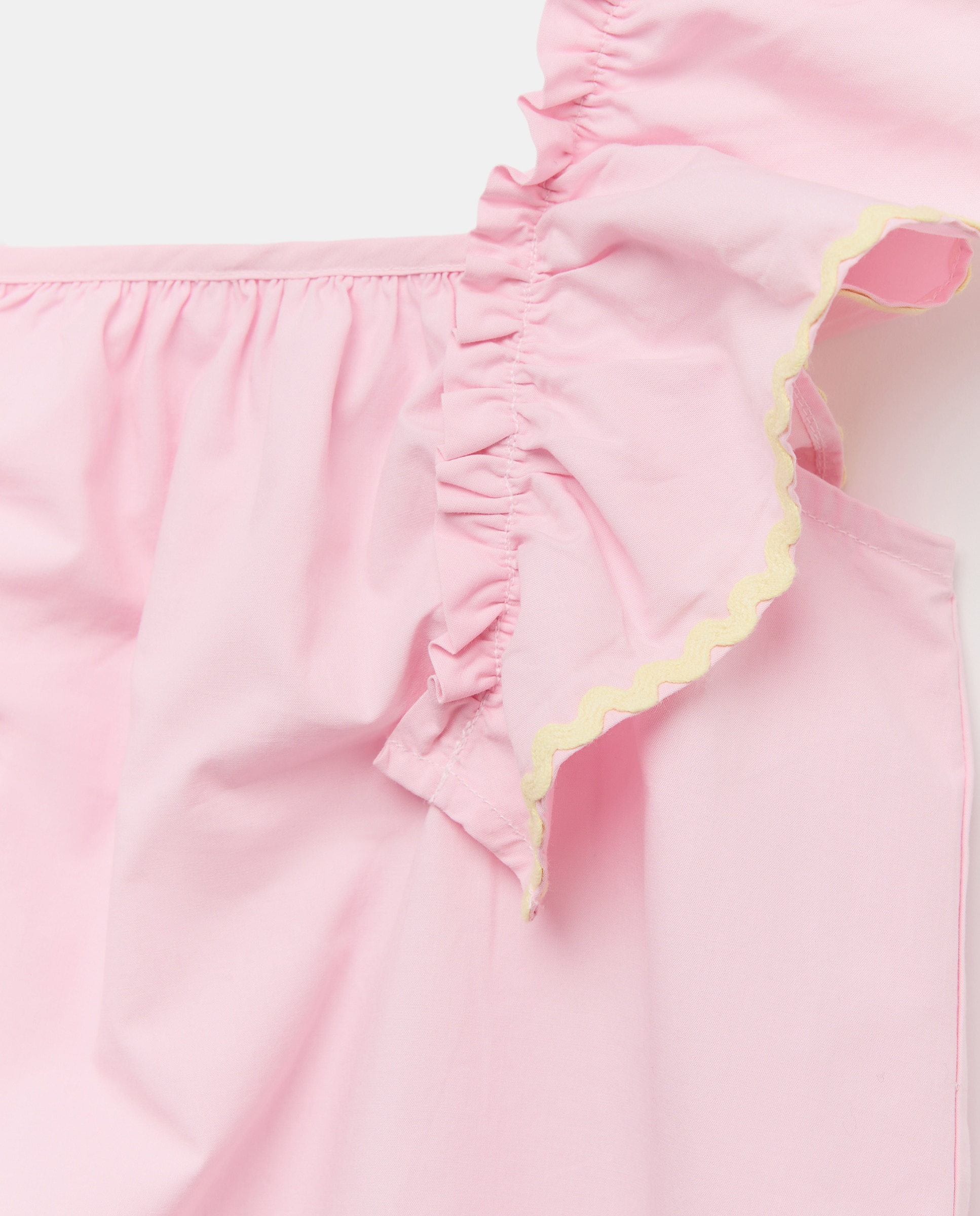 Blusa com Folho e Alças Largas Kids El Corte Inglés 200 Rosa-5
