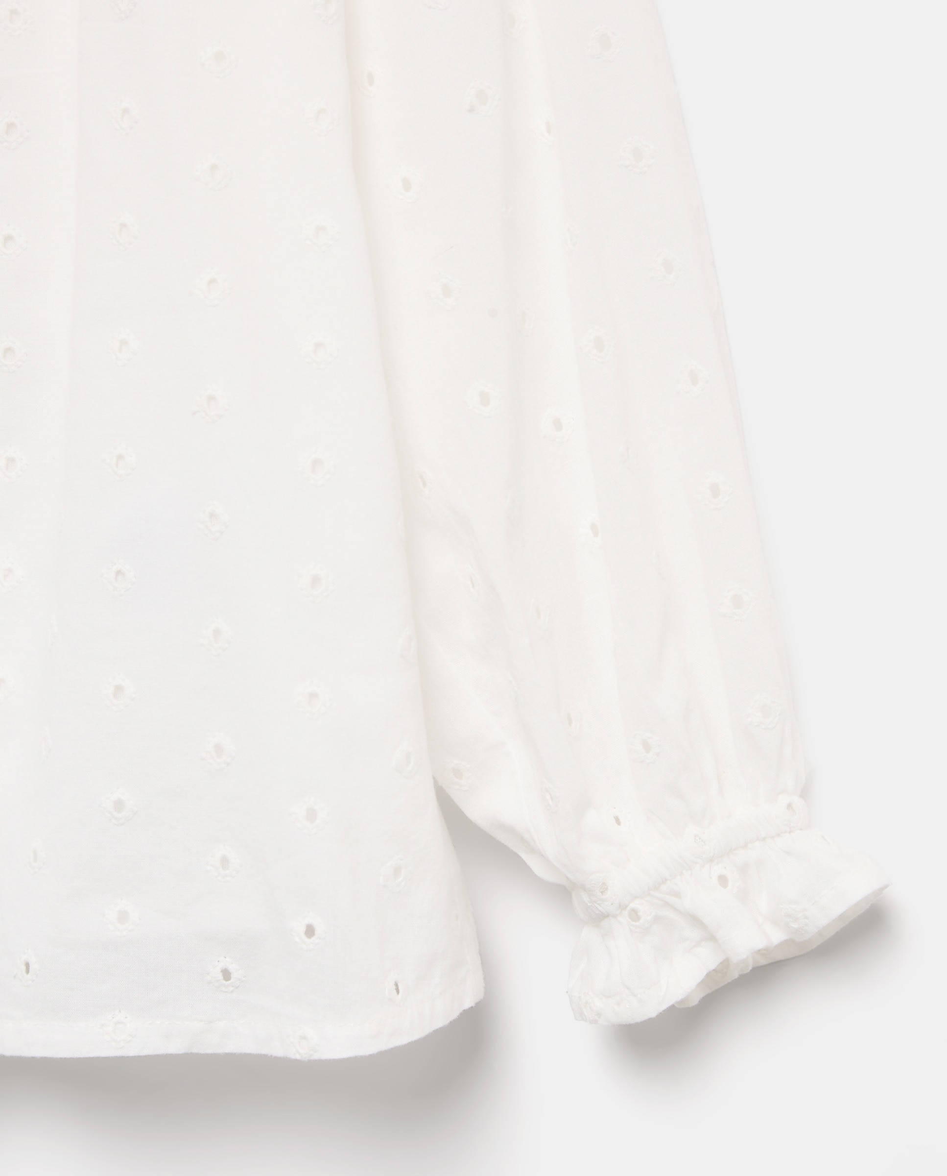 Blusa manga larga fantasía romántica all over embroidery de niña - Kids El Corte Inglés - Blanco roto Blanco roto-5