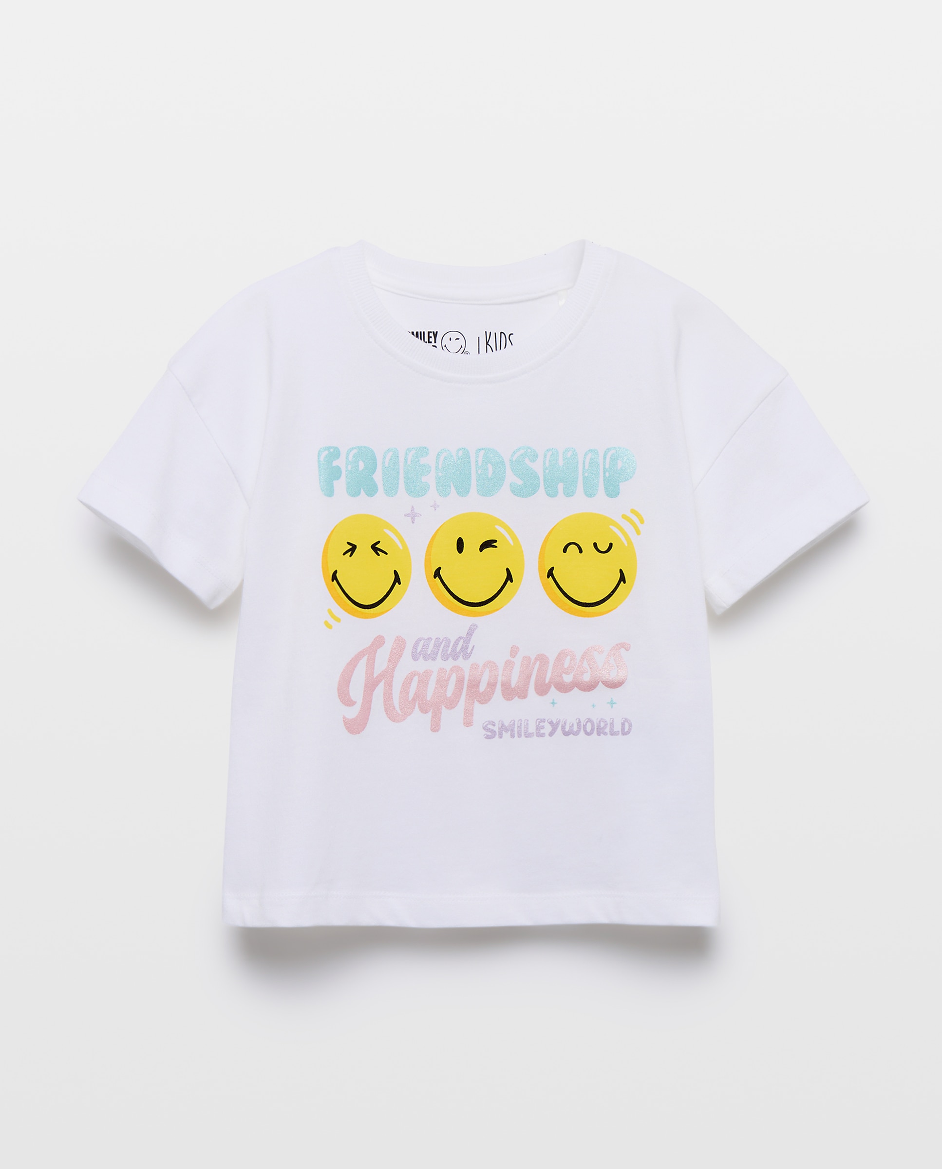 Camiseta manga corta fantasía de niña. - Kids El Corte Inglés - Blanco Blanco-4