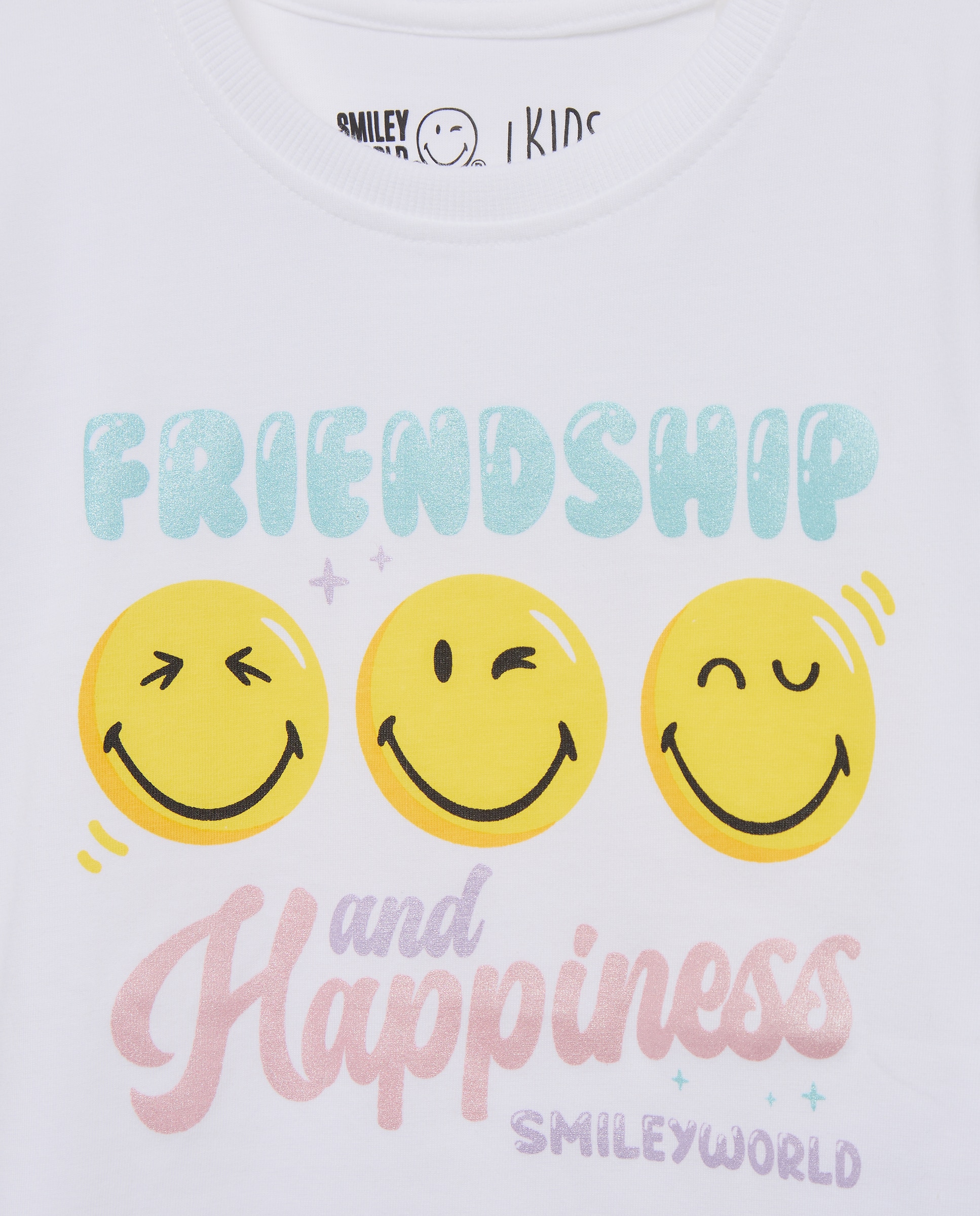Camiseta manga corta fantasía de niña. - Kids El Corte Inglés - Blanco Blanco-5