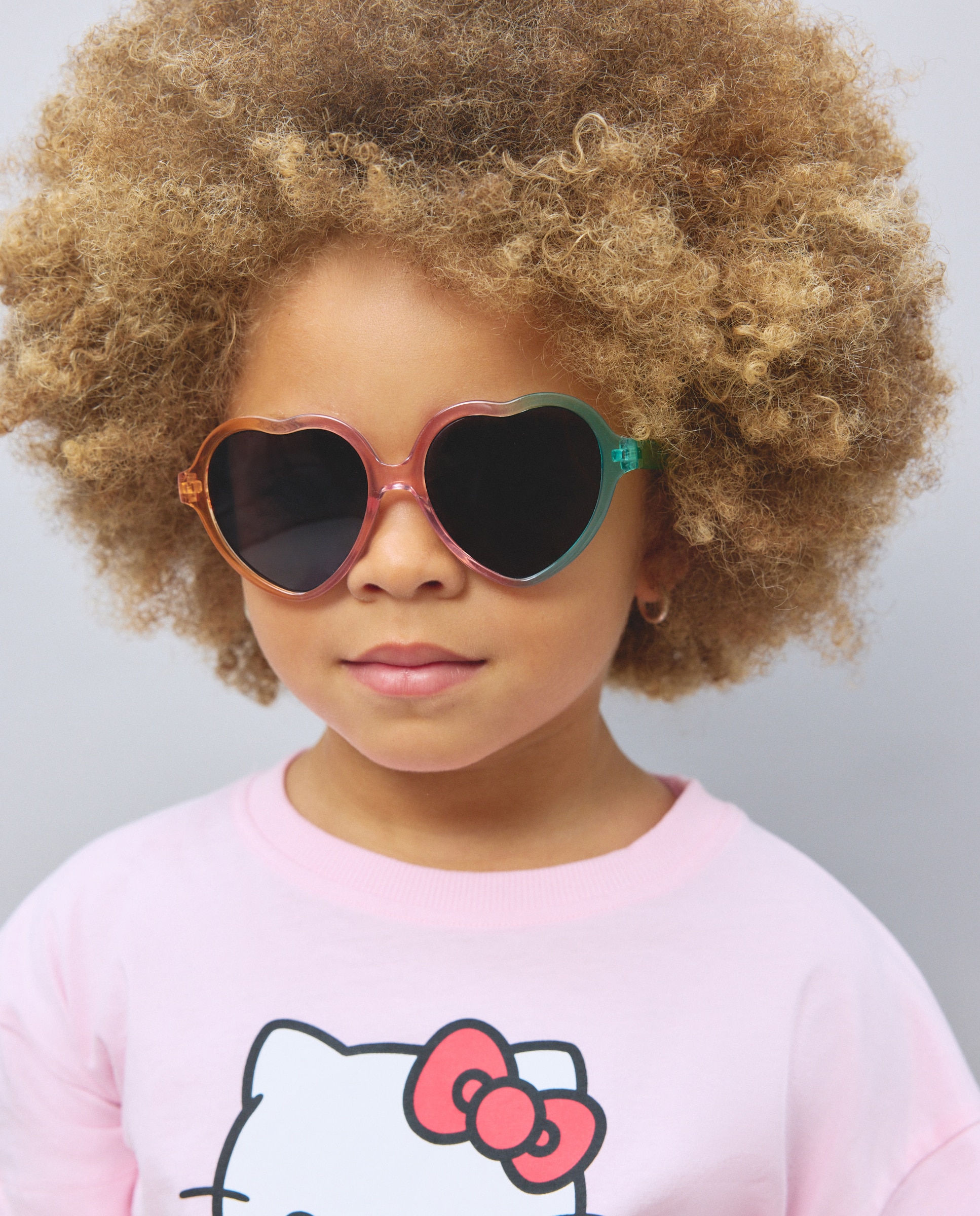 T-shirt de Manga Curta com Fantasia Floral Kids El Corte Inglés Rosa-4