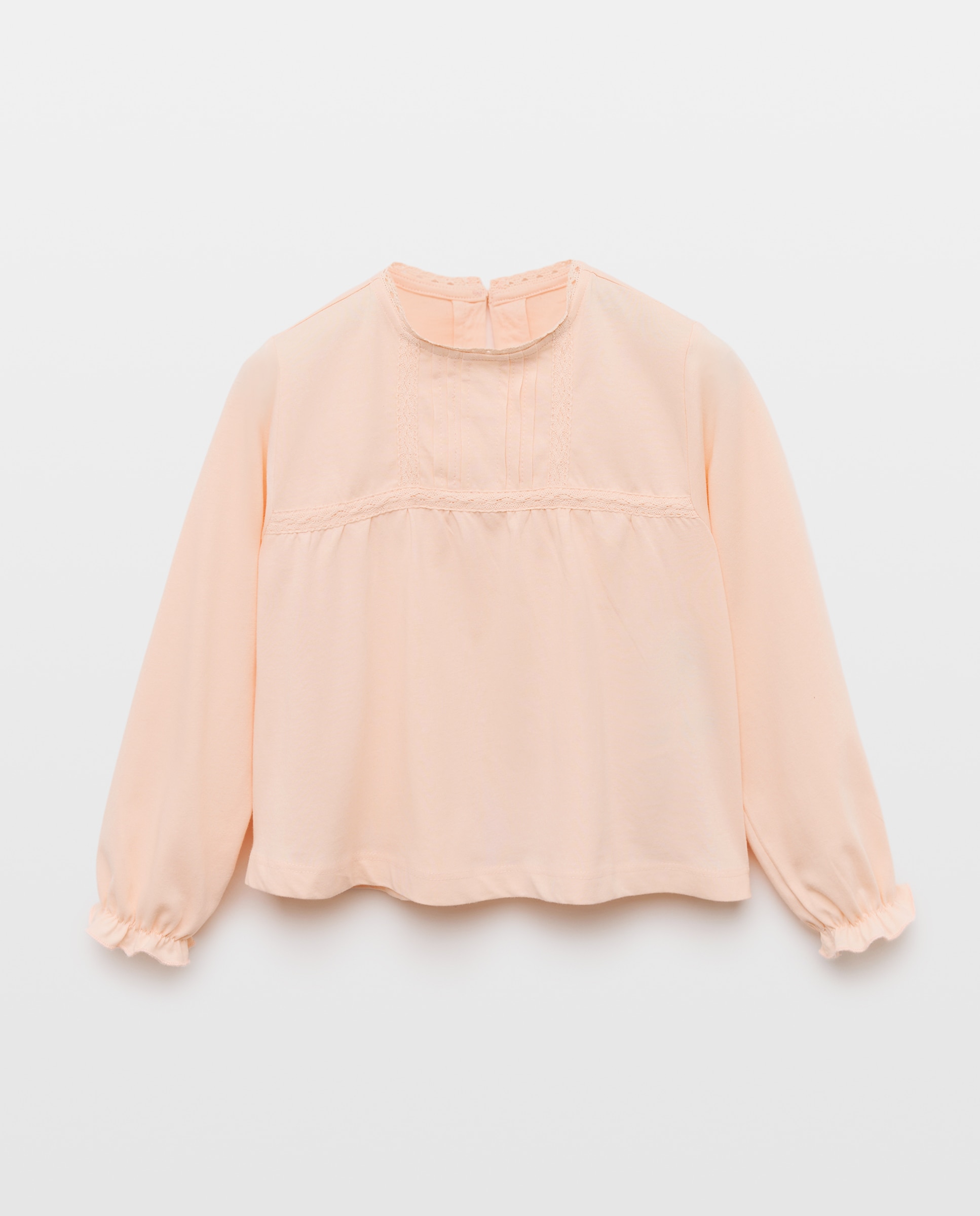 Camisola com manga comprida 650 Pêssego-5