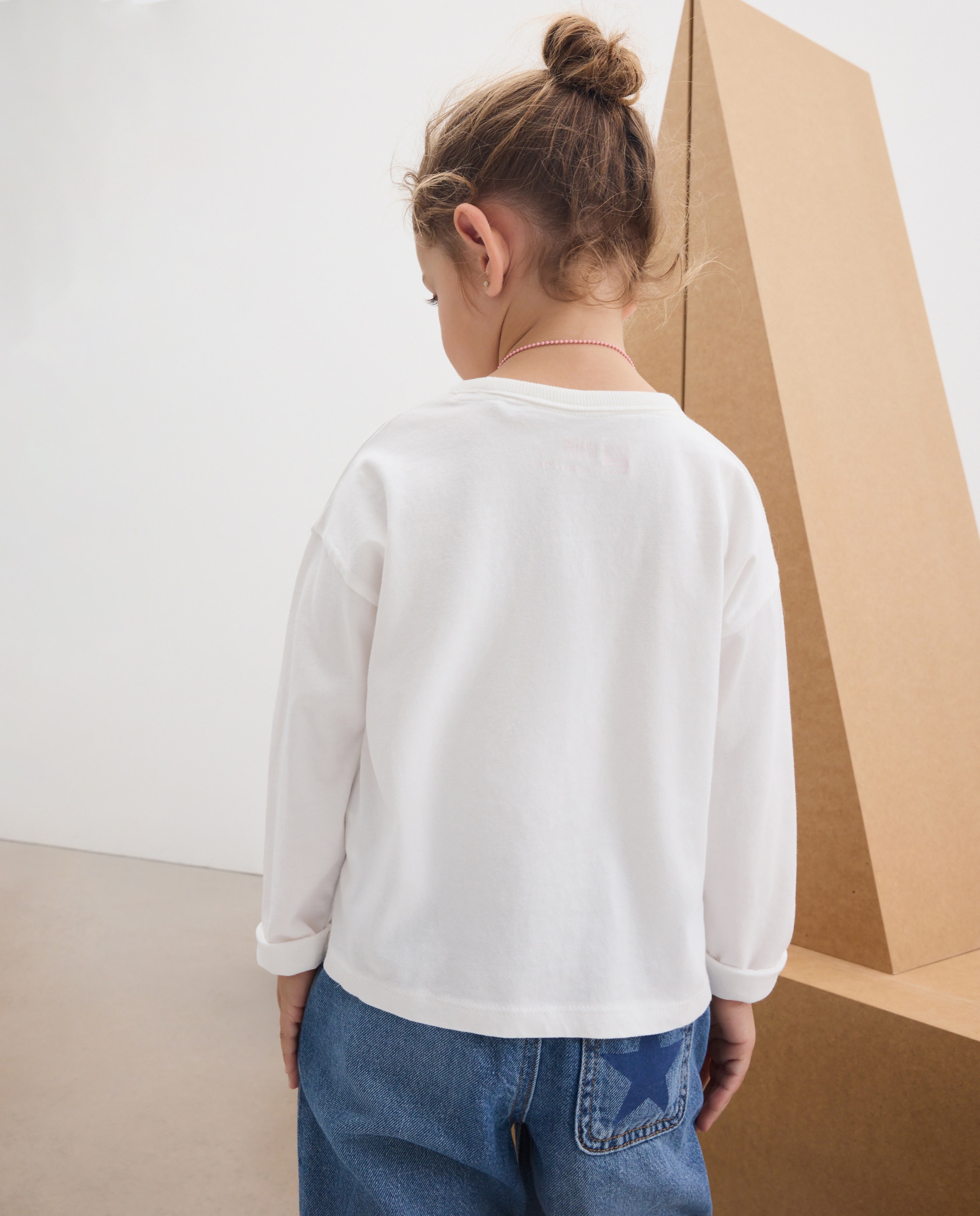Camiseta manga larga con print posicional TOY STORY JESSIE diferentes poses de niña - Kids El Corte Inglés - Blanco Blanco-3