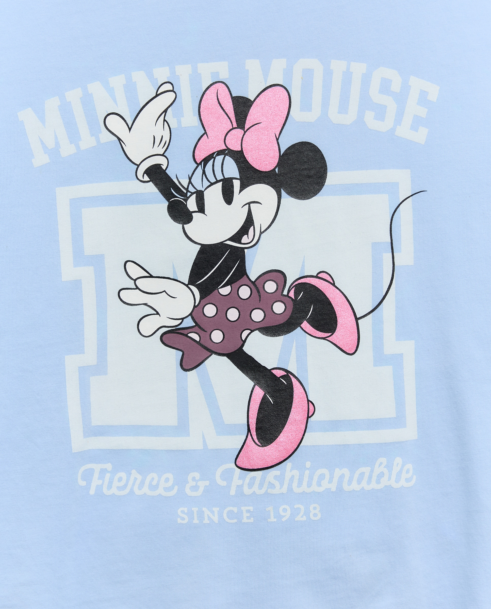 Camiseta manga larga con print MINNIE MOUSE de niña - Kids El Corte Inglés - Azul marino Azul marino-6