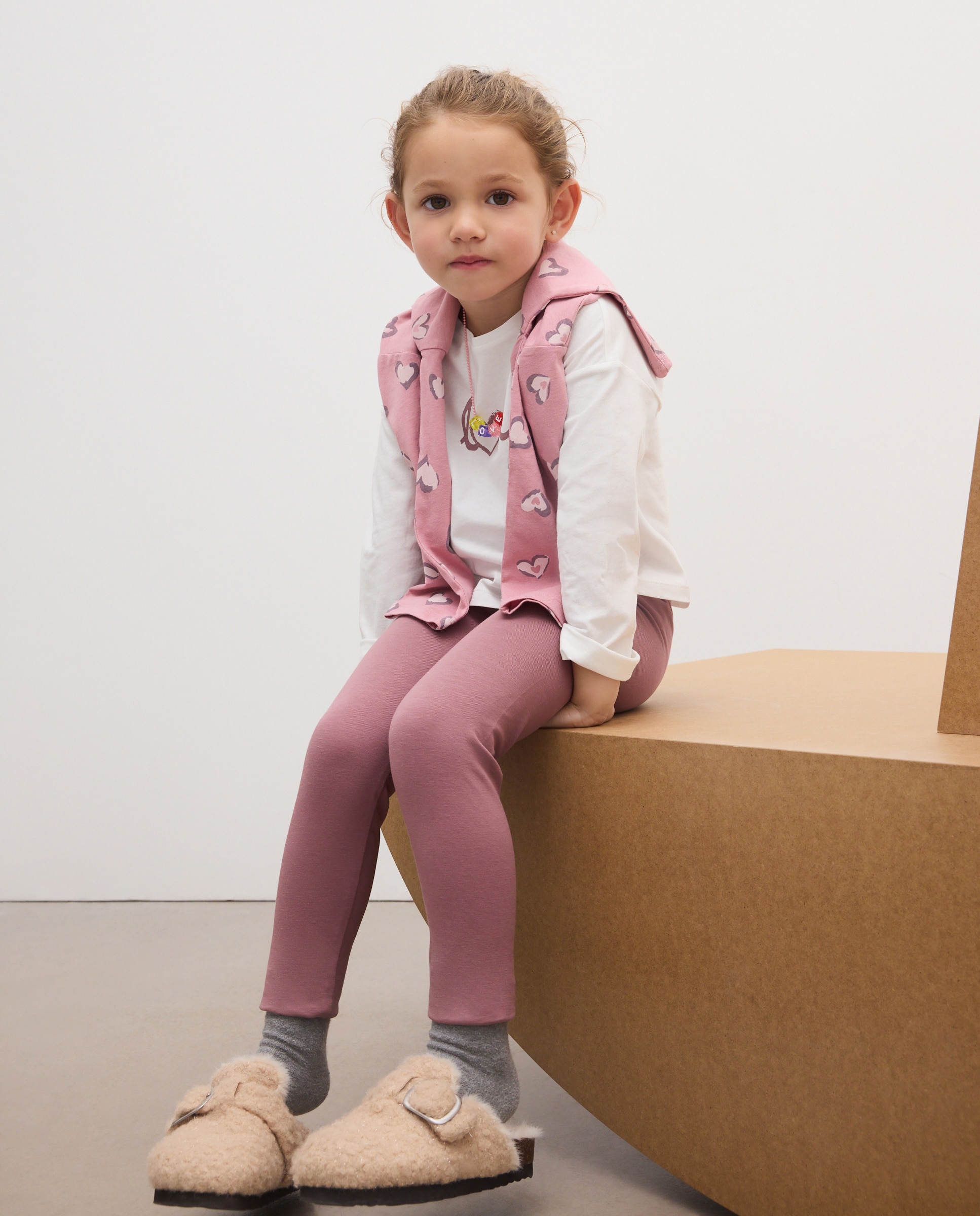 Pack camisetas manga larga all over print + print posicional de niña - Kids El Corte Inglés - Multicolor Multicolor-1