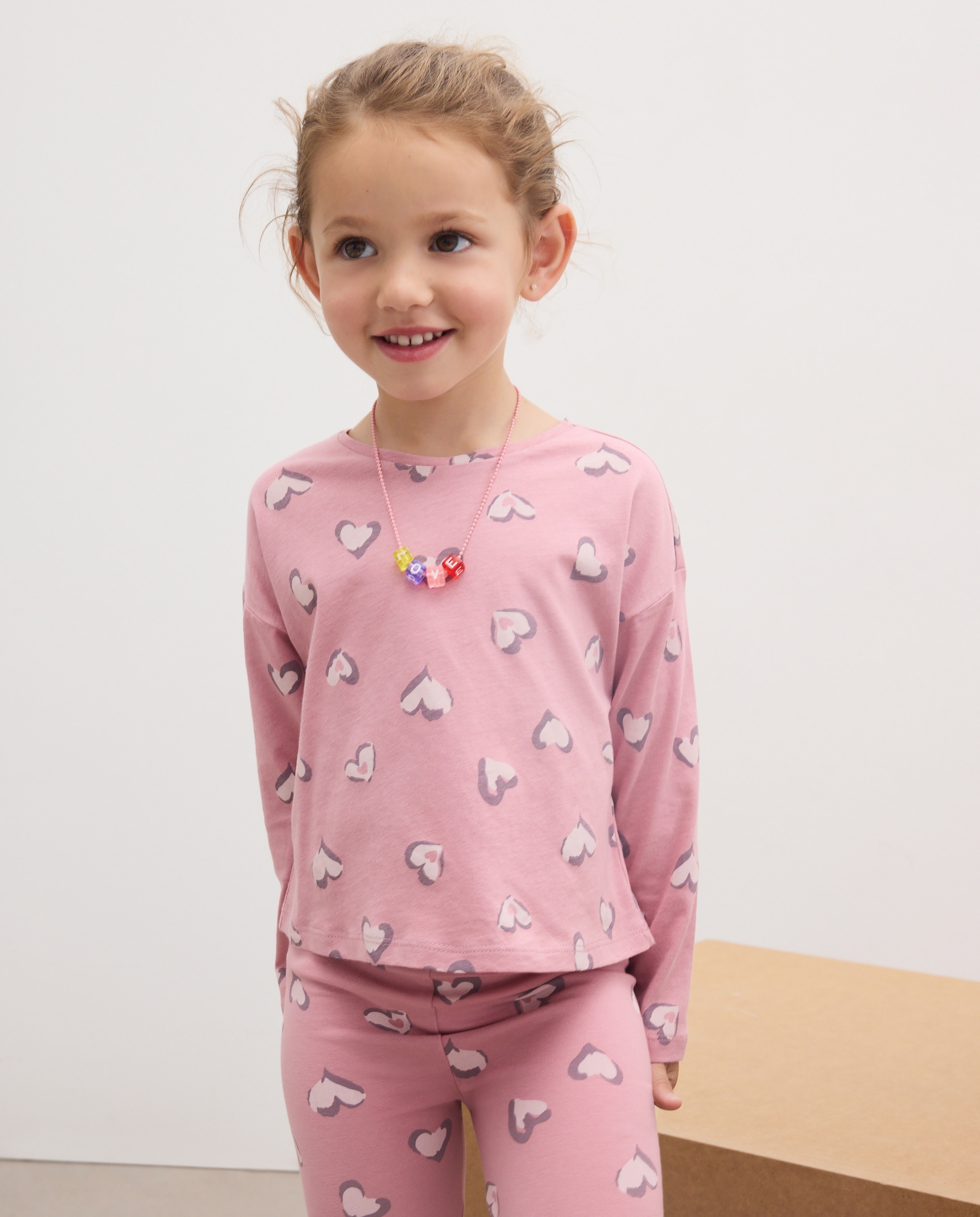 Pack camisetas manga larga all over print + print posicional de niña - Kids El Corte Inglés - Multicolor Multicolor-4