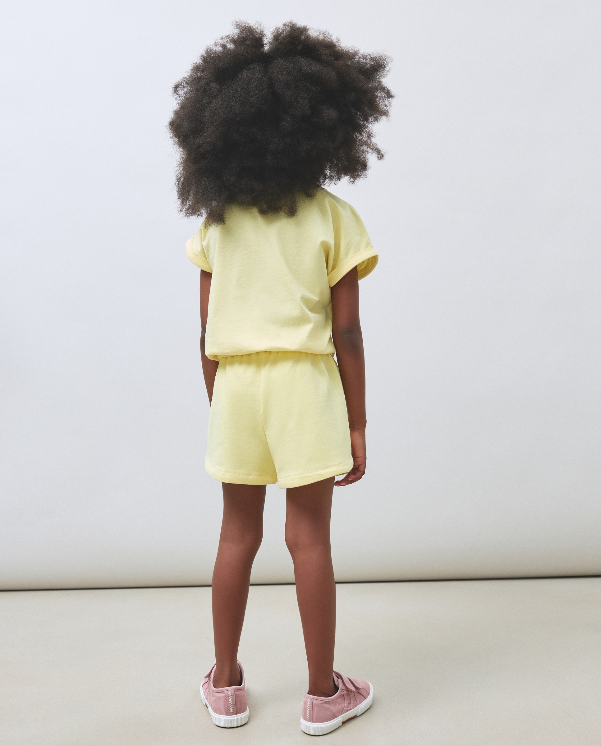 Camiseta de tirantes con goma en bajo fantasía de niña - Kids El Corte Inglés - Amarillo Amarillo-3