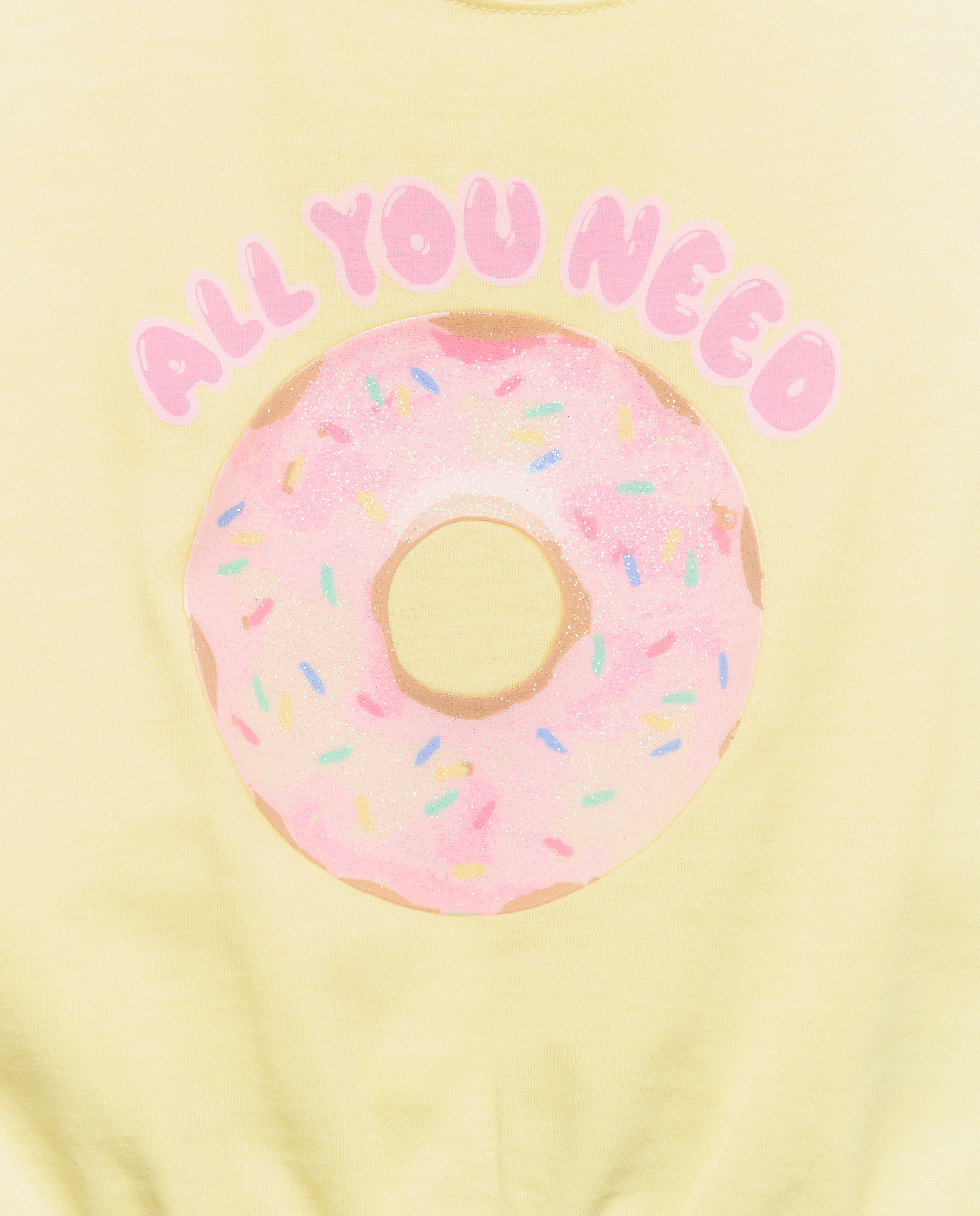 Camiseta de tirantes con goma en bajo fantasía de niña - Kids El Corte Inglés - Amarillo Amarillo-5
