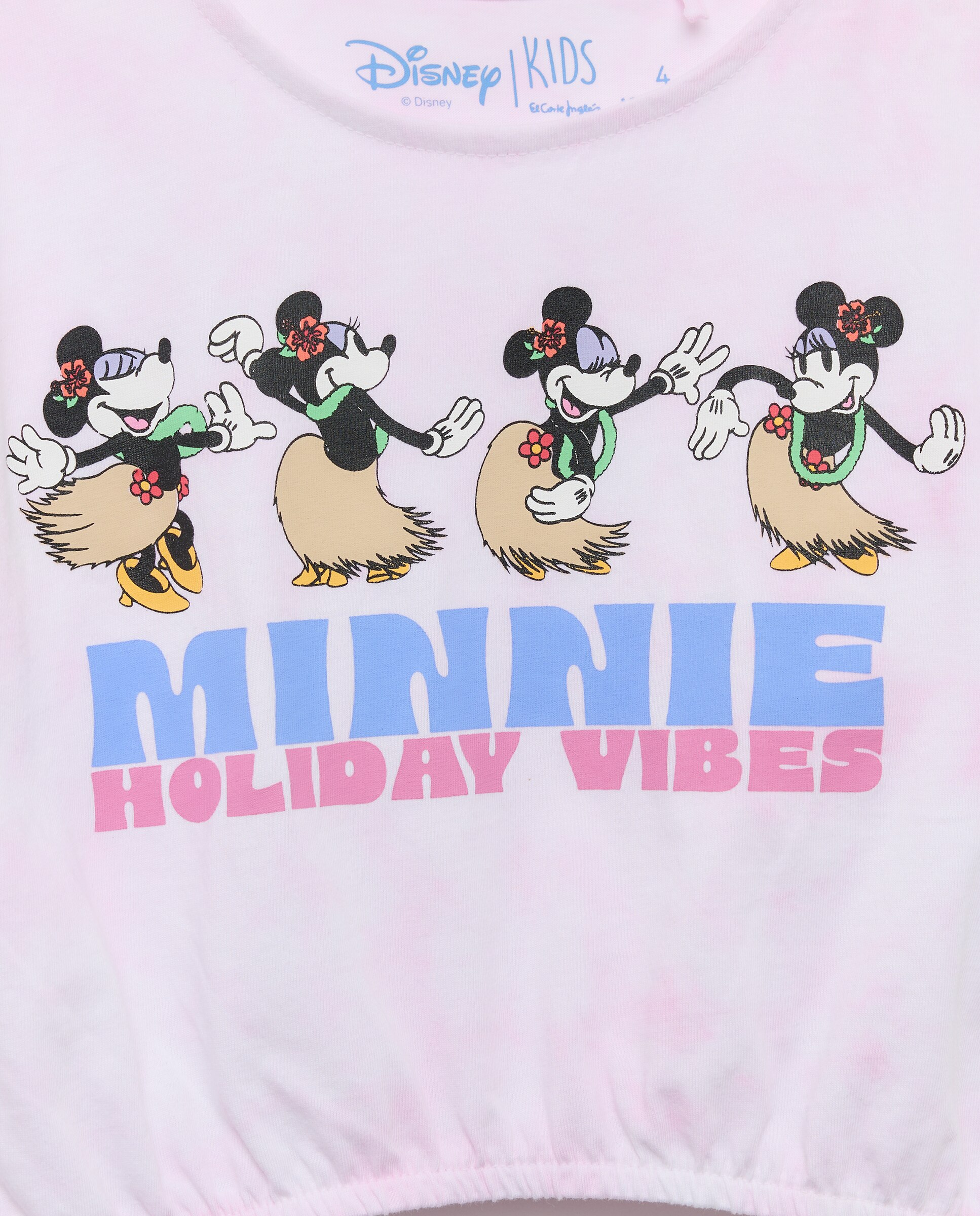Camiseta de Minnie de tirantes niña - Kids El Corte Inglés - Rosa Rosa-5