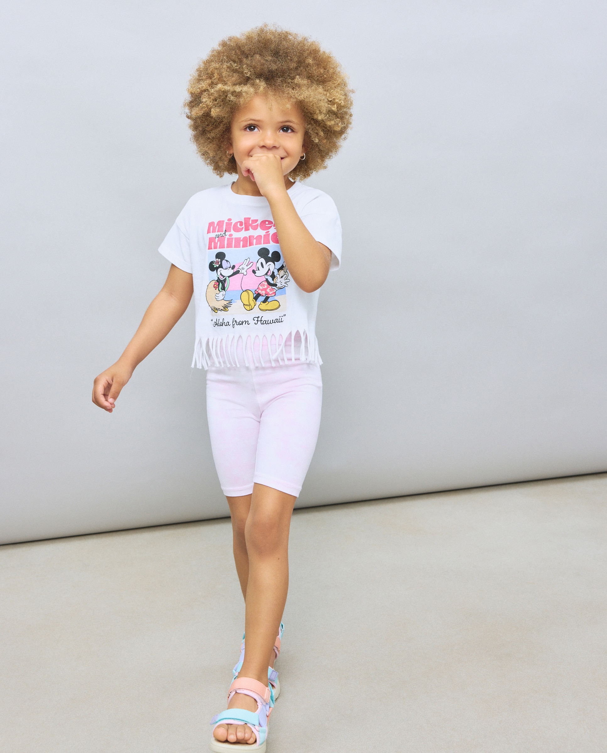 Imagem 0 de Conjunto Curto Minnie & Mickey com Franjas