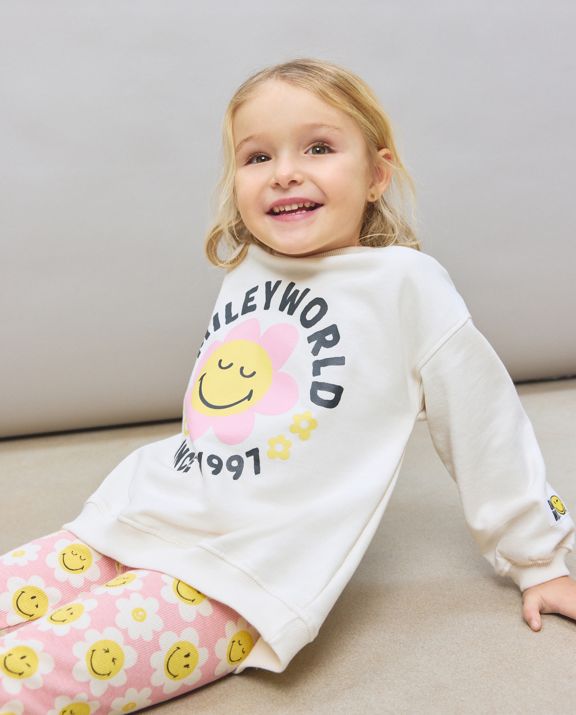 Conjunto de Sweatshirt e Leggings Multicolor-2