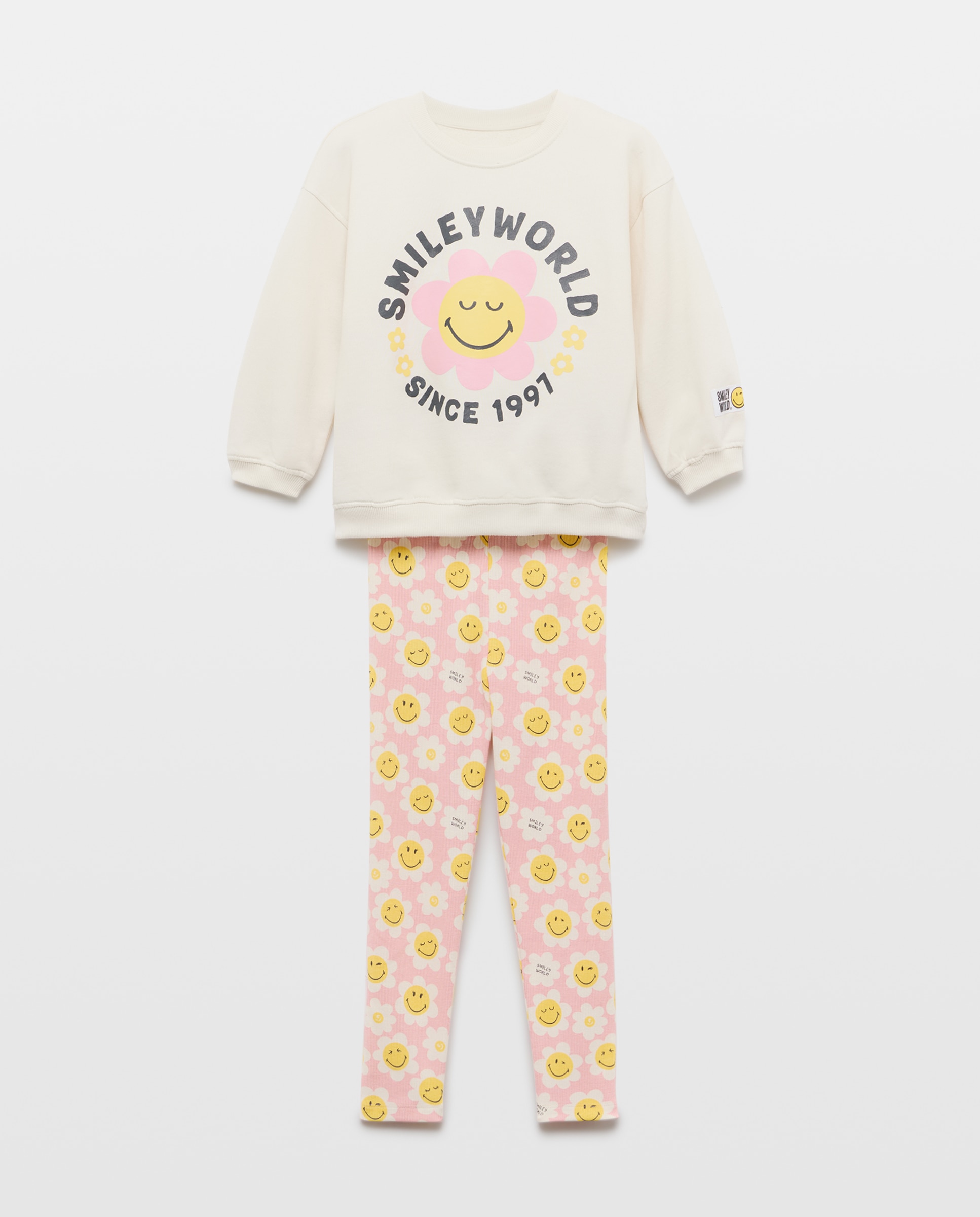 Conjunto de Sweatshirt e Leggings Multicolor-5