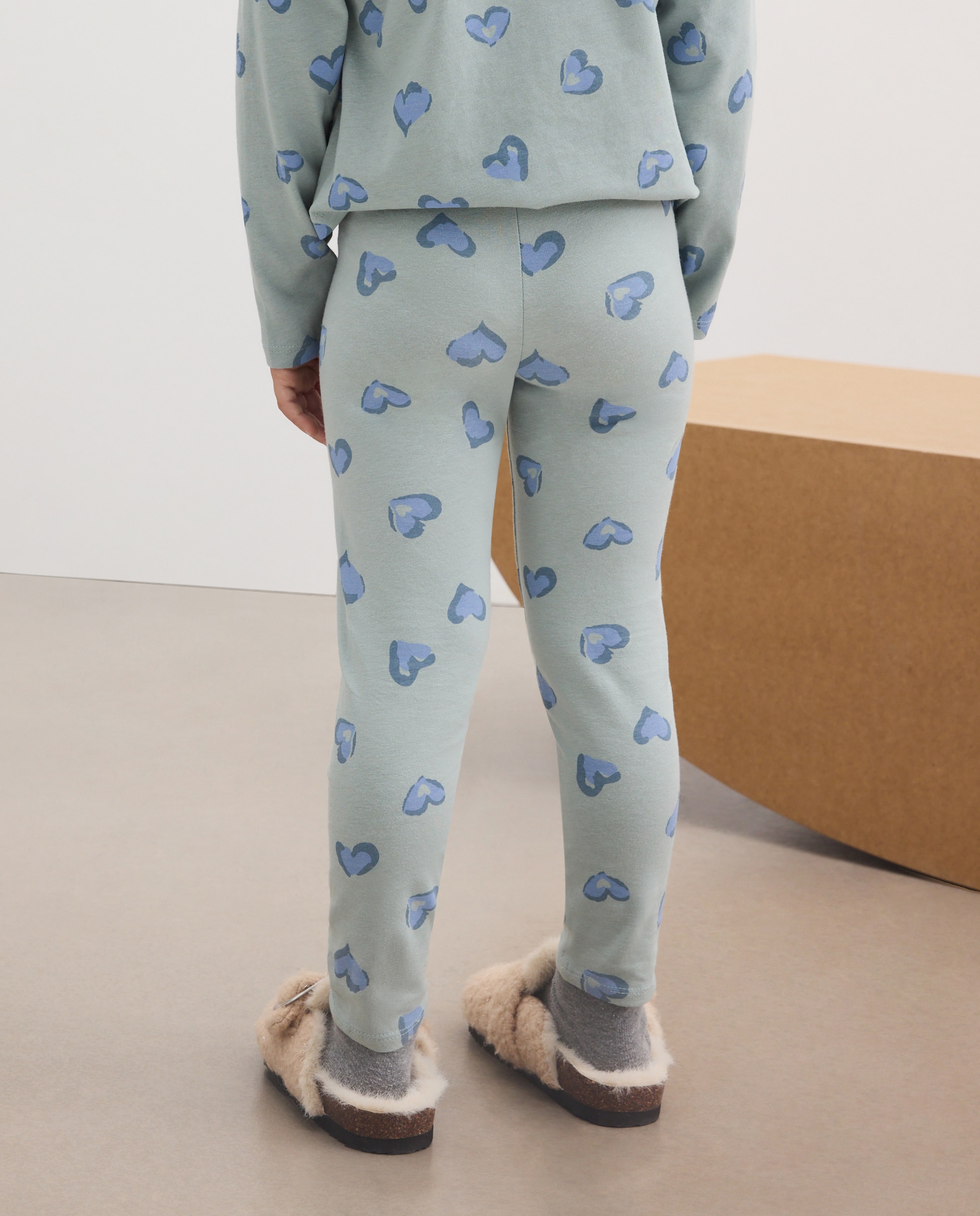 Pack leggins liso + all over print single jersey de niña - Kids El Corte Inglés - Multicolor Multicolor-3
