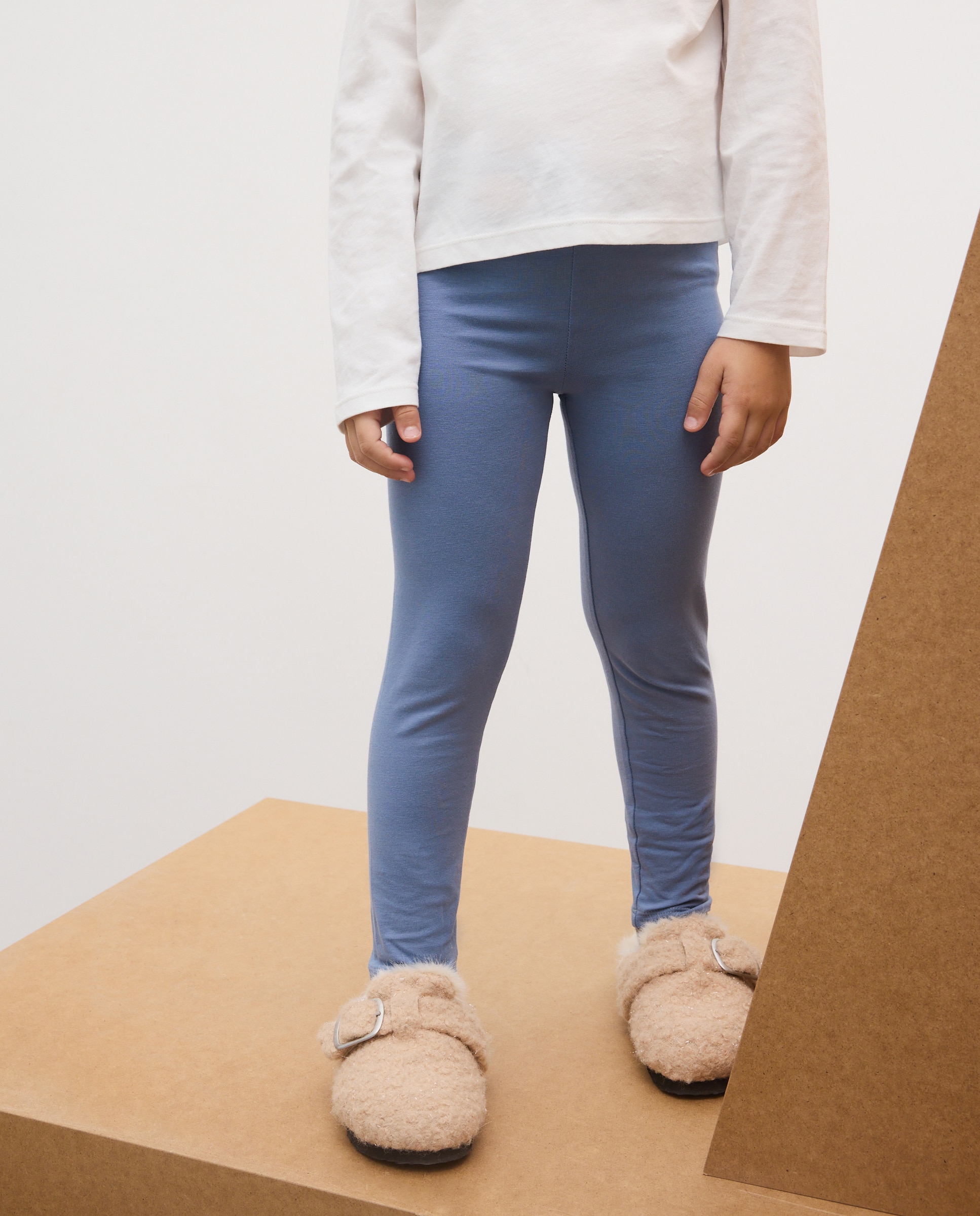 Pack leggins liso + all over print single jersey de niña - Kids El Corte Inglés - Multicolor Multicolor-4