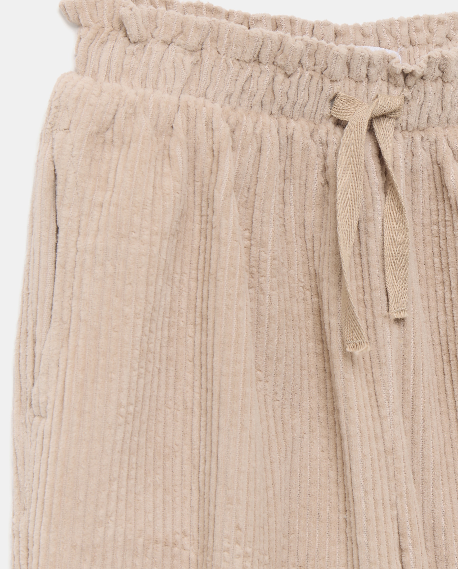 Pantalón pana seersucker balloon fit de niña - Kids El Corte Inglés - 120 Crudo 120 Crudo-2