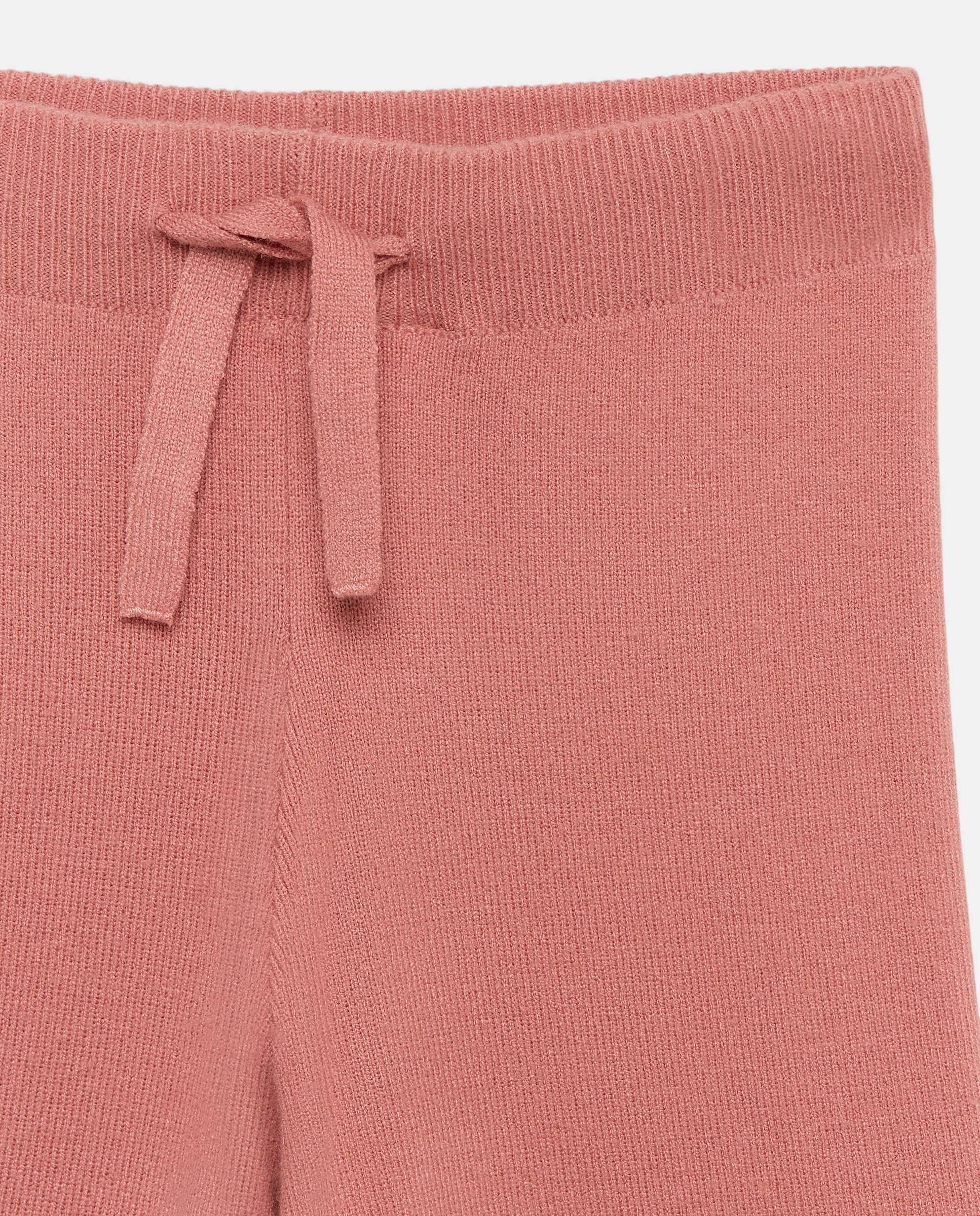 Imagen 2 de Pantalón resto tricot ancho a juego con jersey de flores bordado de niña - Kids El Corte Inglés - 650 Melocotón 650 Melocotón