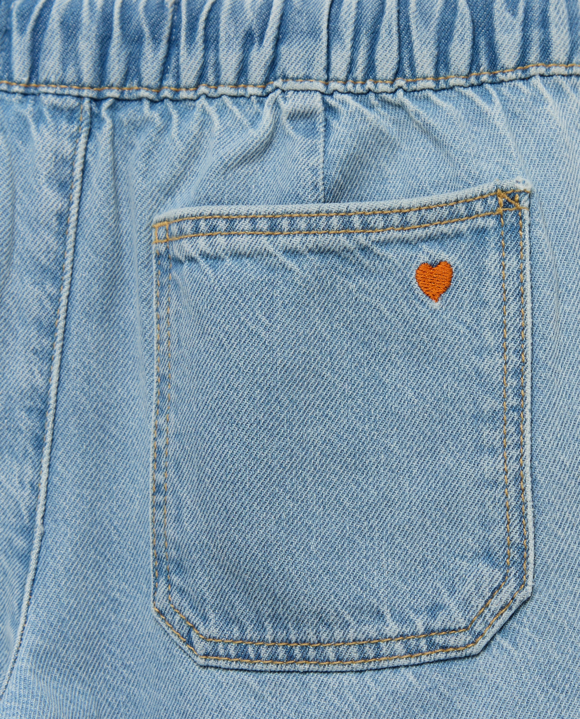 Pantalón denim wide leg pijamero de niña - Kids El Corte Inglés - 490 Petróleo 490 Petróleo-5