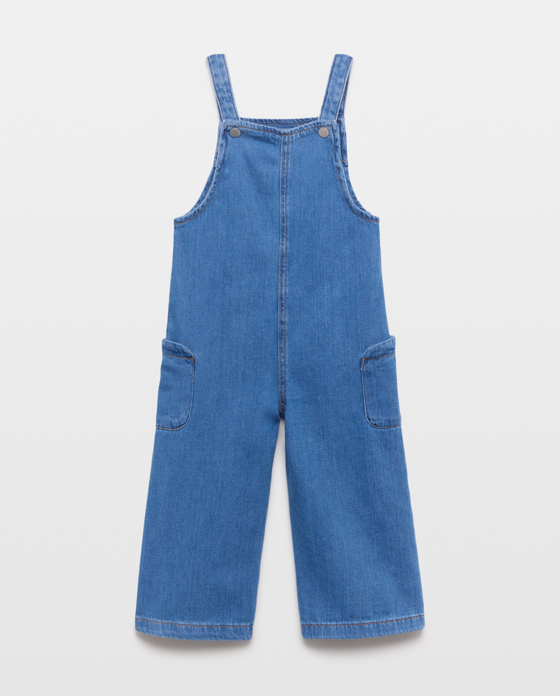 Jardineiras de Ganga com Bolsos de Plastrão Laterais Kids El Corte Inglés Cinzento-5