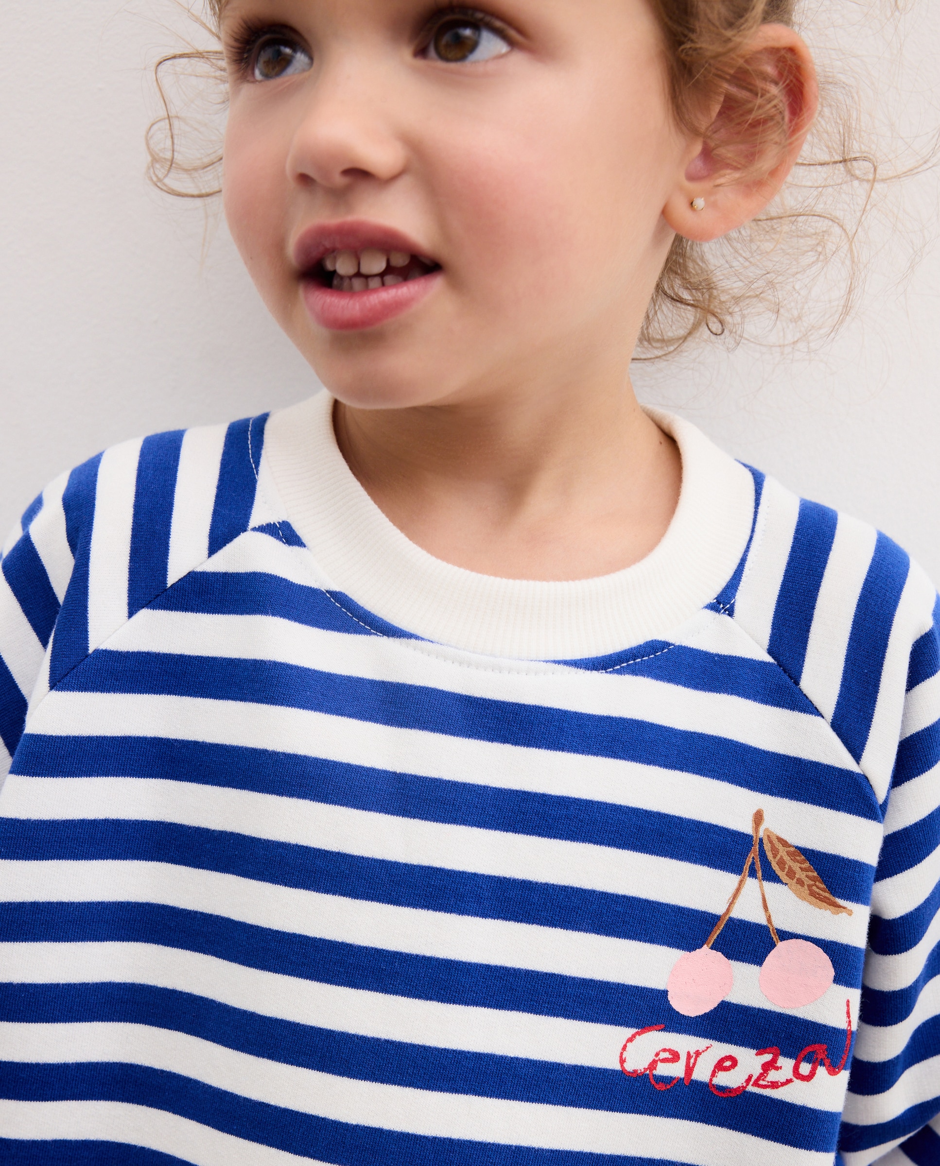 Vestido Combinado de Criança de Felpa às Riscas com Saia de Chiffon Duplo Kids El Corte Inglés Multicolor-3