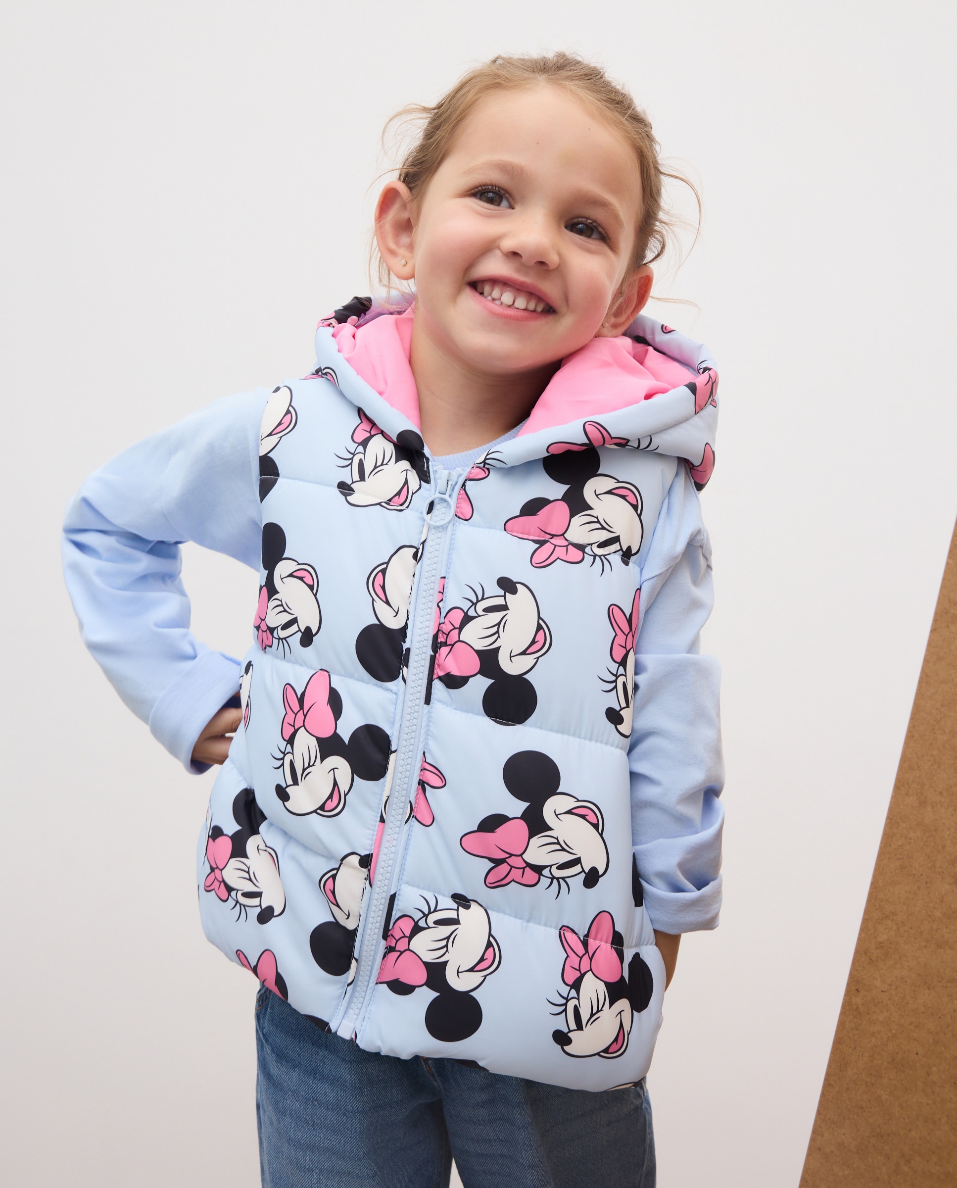 Colete de Criança com Estampado All Over MINNIE MOUSE Kids El Corte Inglés Azul-marinho-2