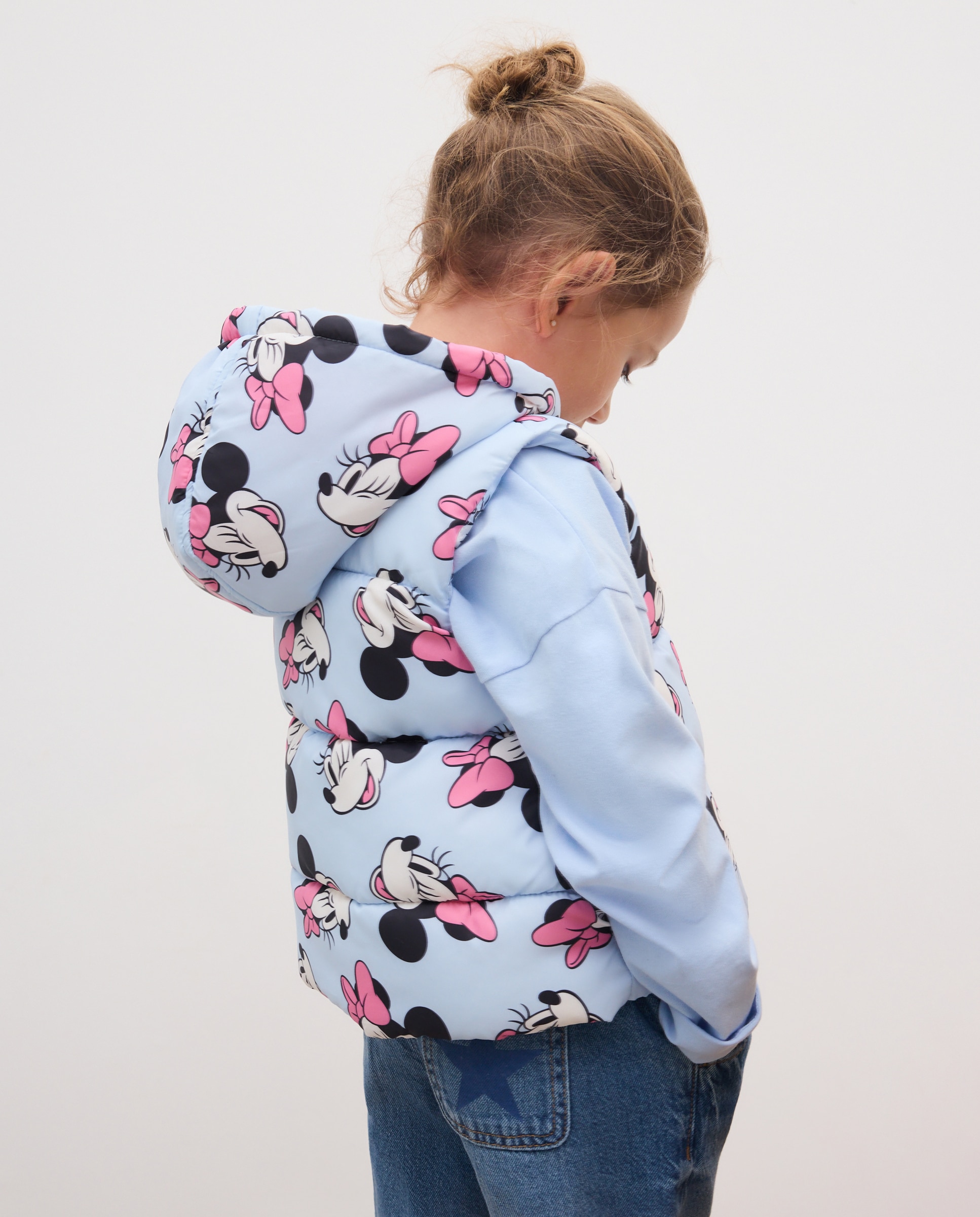 Colete de Criança com Estampado All Over MINNIE MOUSE Kids El Corte Inglés Azul-marinho-3