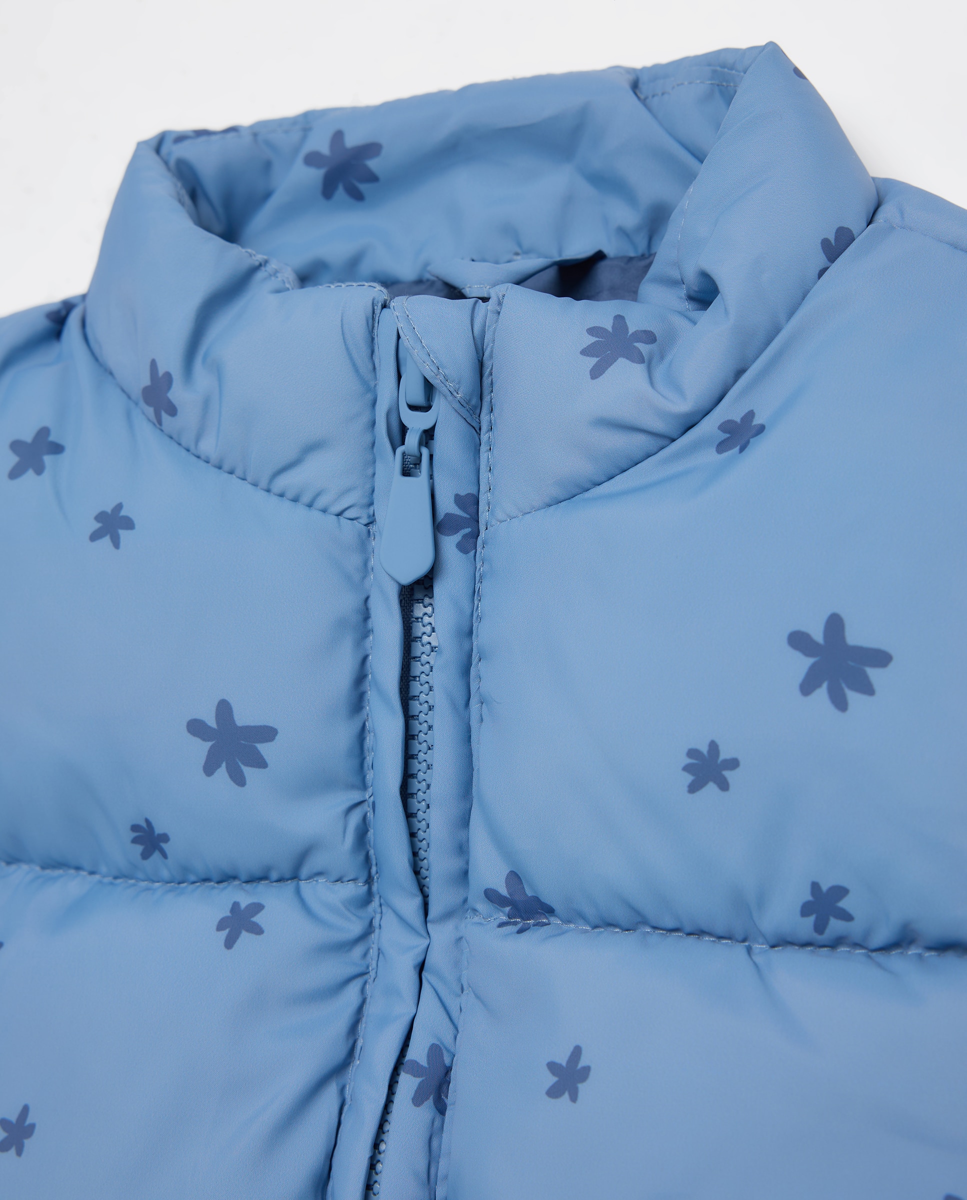 Colete de Criança Básico Estampado All Over no Tom Flock Kids El Corte Inglés Azul-marinho-5