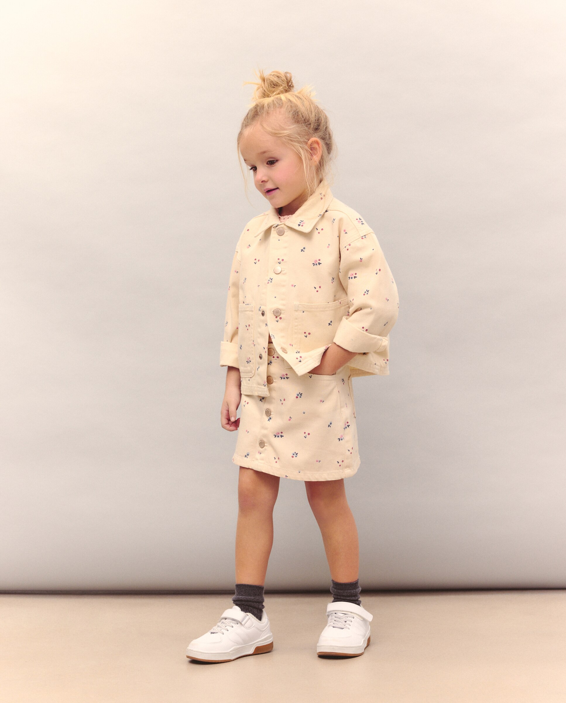 Blusão de Ganga Kids El Corte Inglés Branco-2
