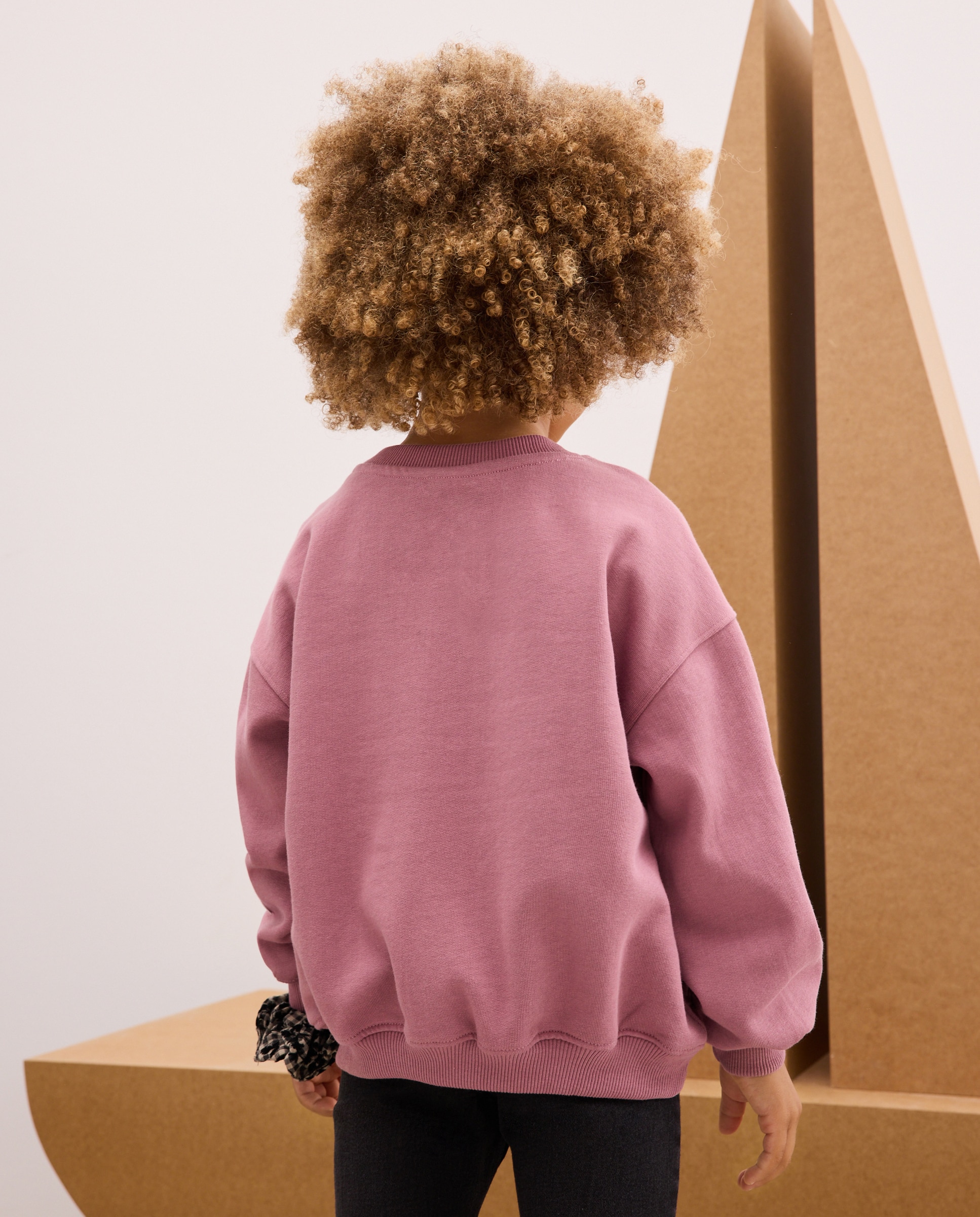 Sweatshirt de Criança com Estampado de Fantasia TOY STORY Estampado Posicional JESSIE com Flock Rosa-3