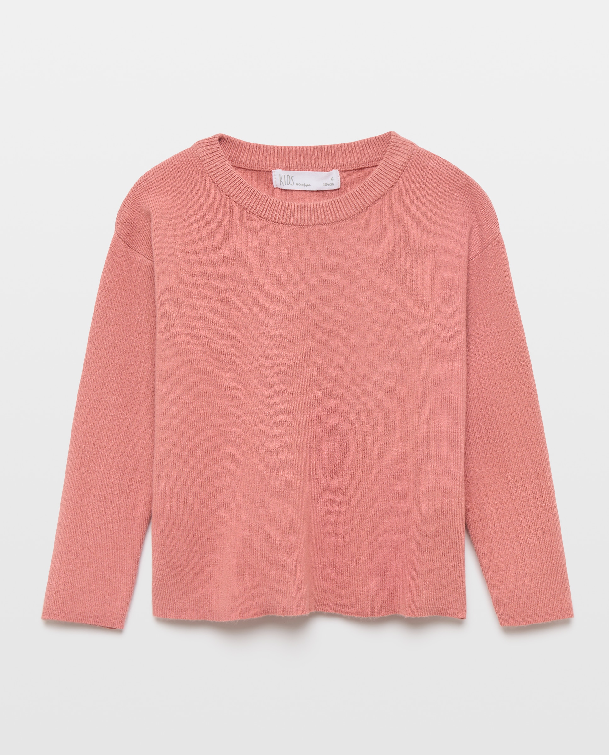 Jersey con lazos en lateral a juego con pantalón de niña - Kids El Corte Inglés - 650 Melocotón 650 Melocotón-1