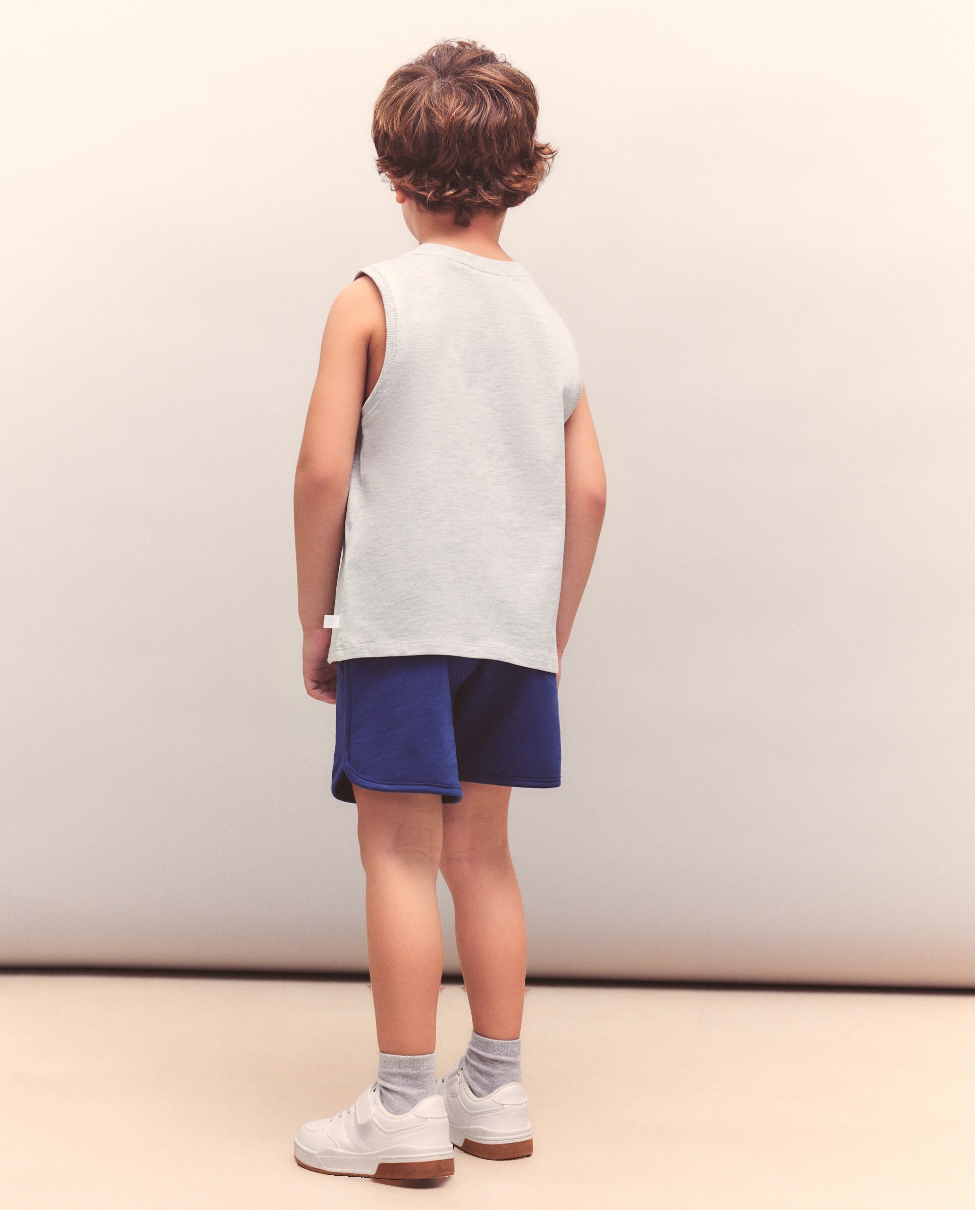 Bermudas de Felpa Rocky Kids El Corte Inglés Branco-3