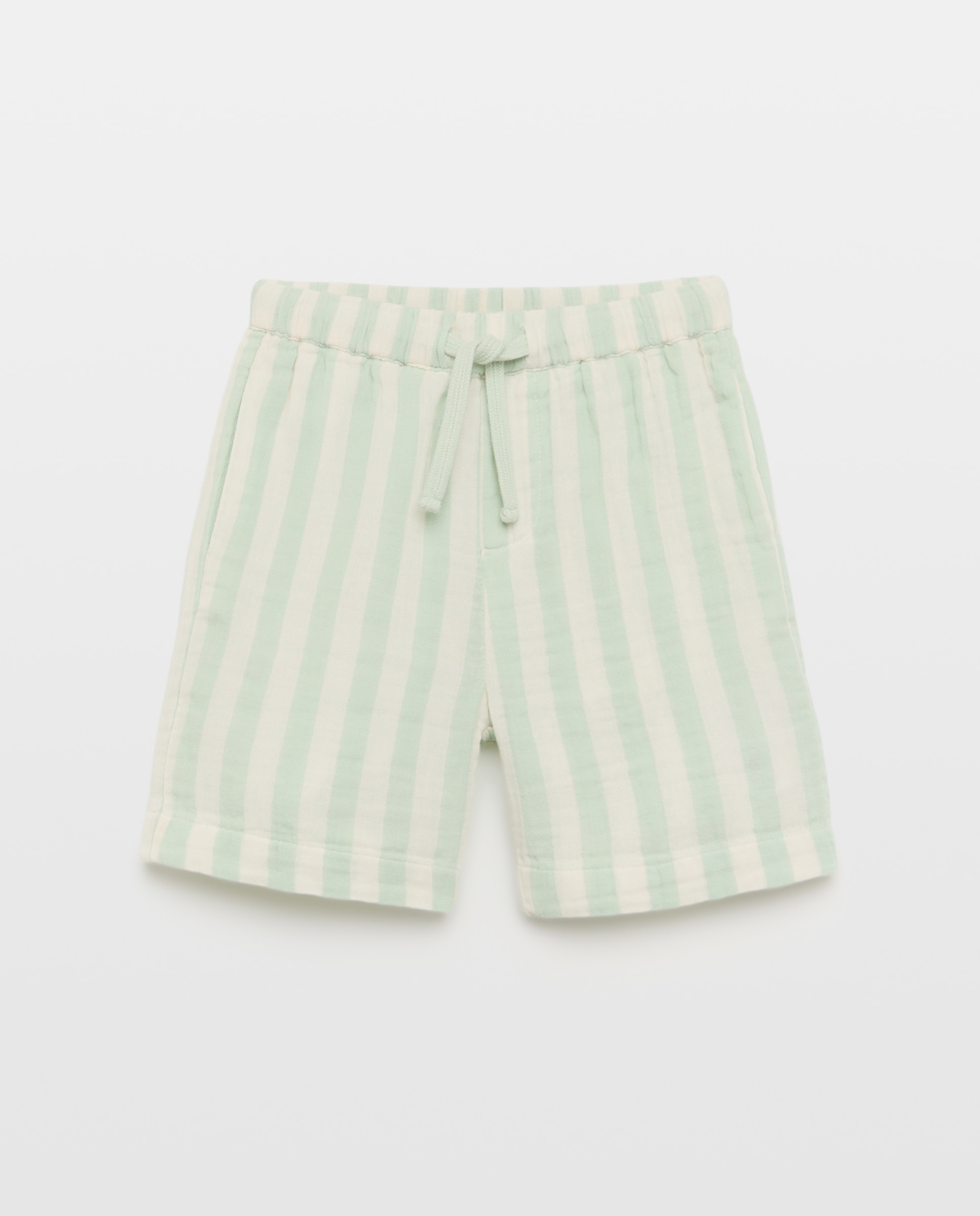 Bermudas às Riscas Kids El Corte Inglés Verde-4