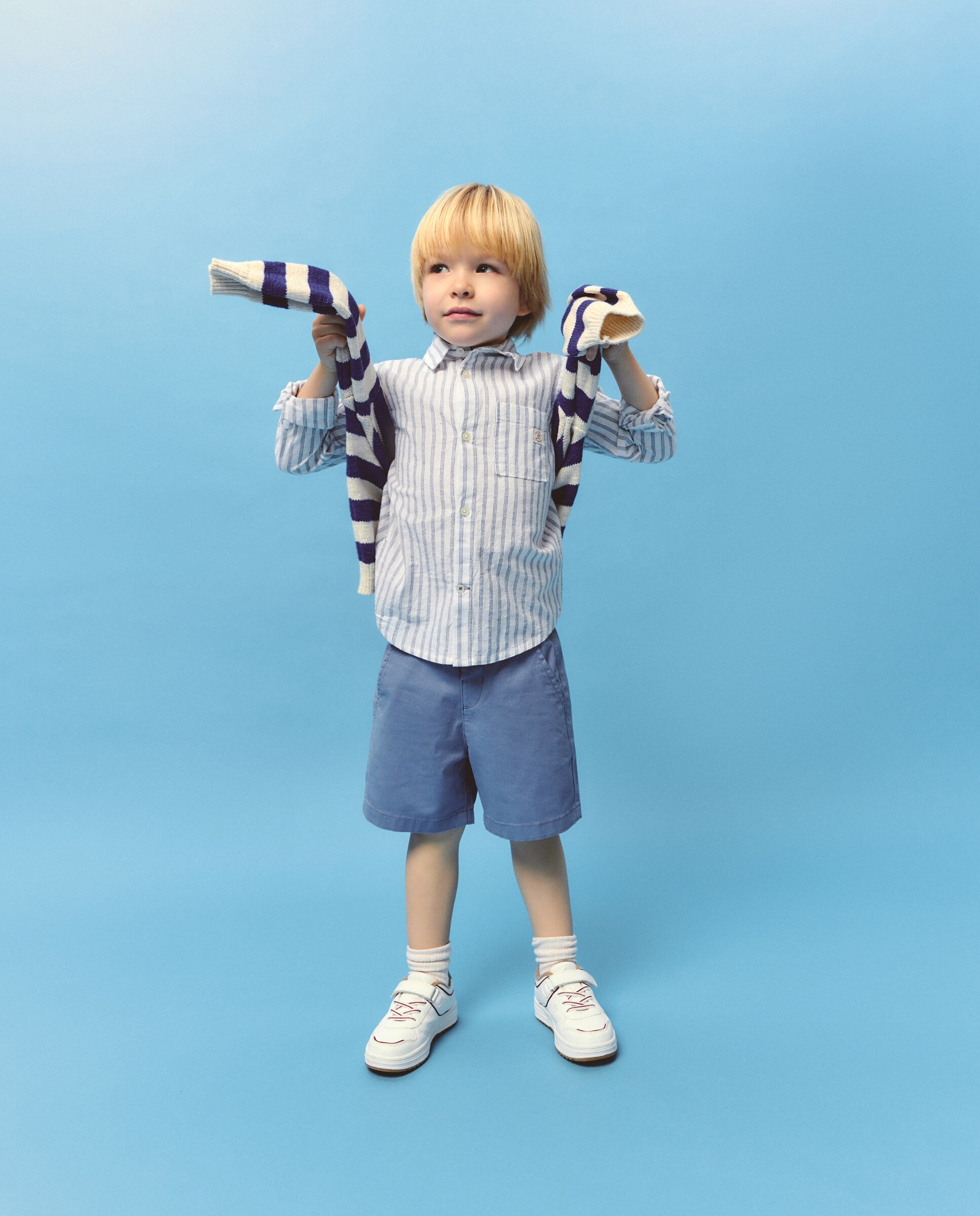 Bermuda tipo chino de niño - Kids El Corte Inglés - 400 Azul 400 Azul-1