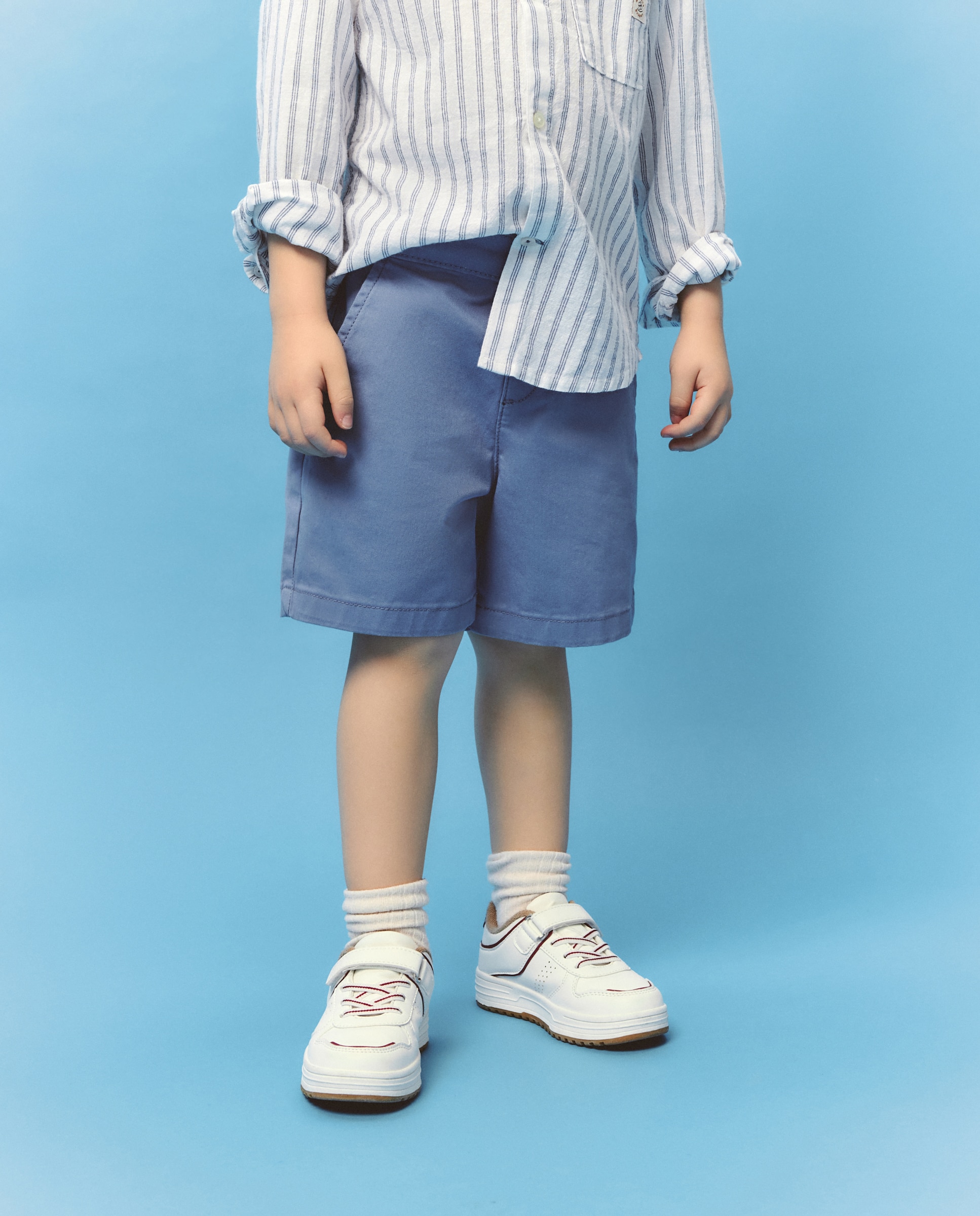 Bermuda tipo chino de niño - Kids El Corte Inglés - 400 Azul 400 Azul-4