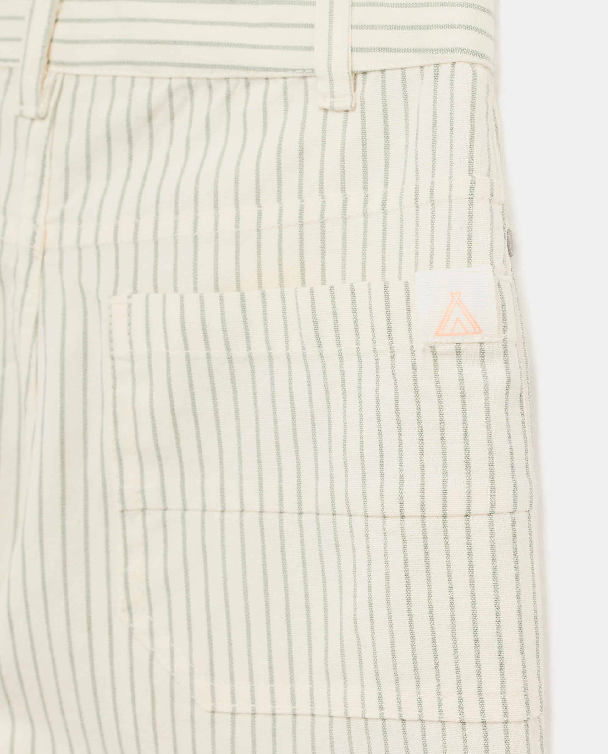 Bermudas de Sarja às Riscas Kids El Corte Inglés Castanho-5
