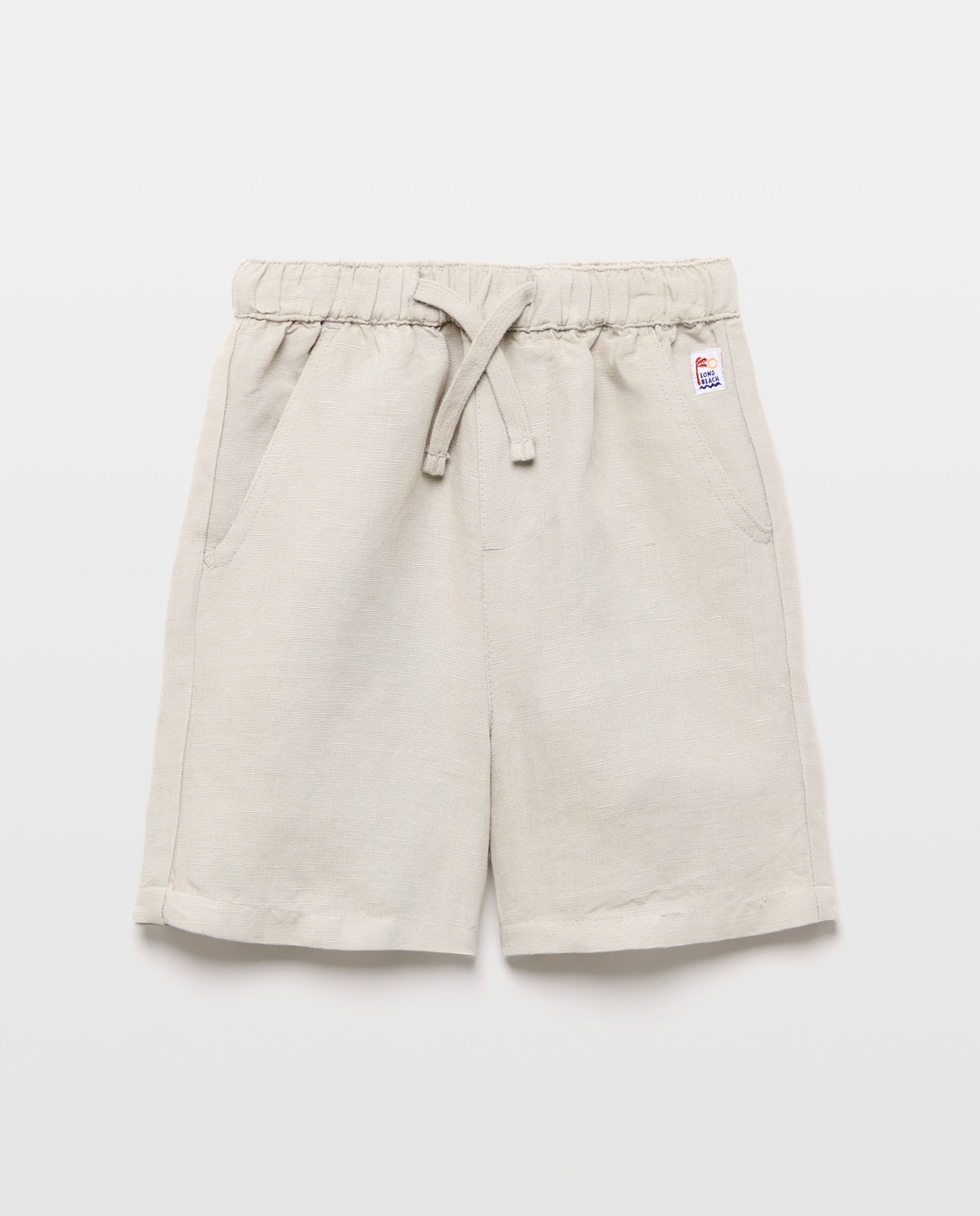 Bermudas de Linho Kids El Corte Inglés Verde-4