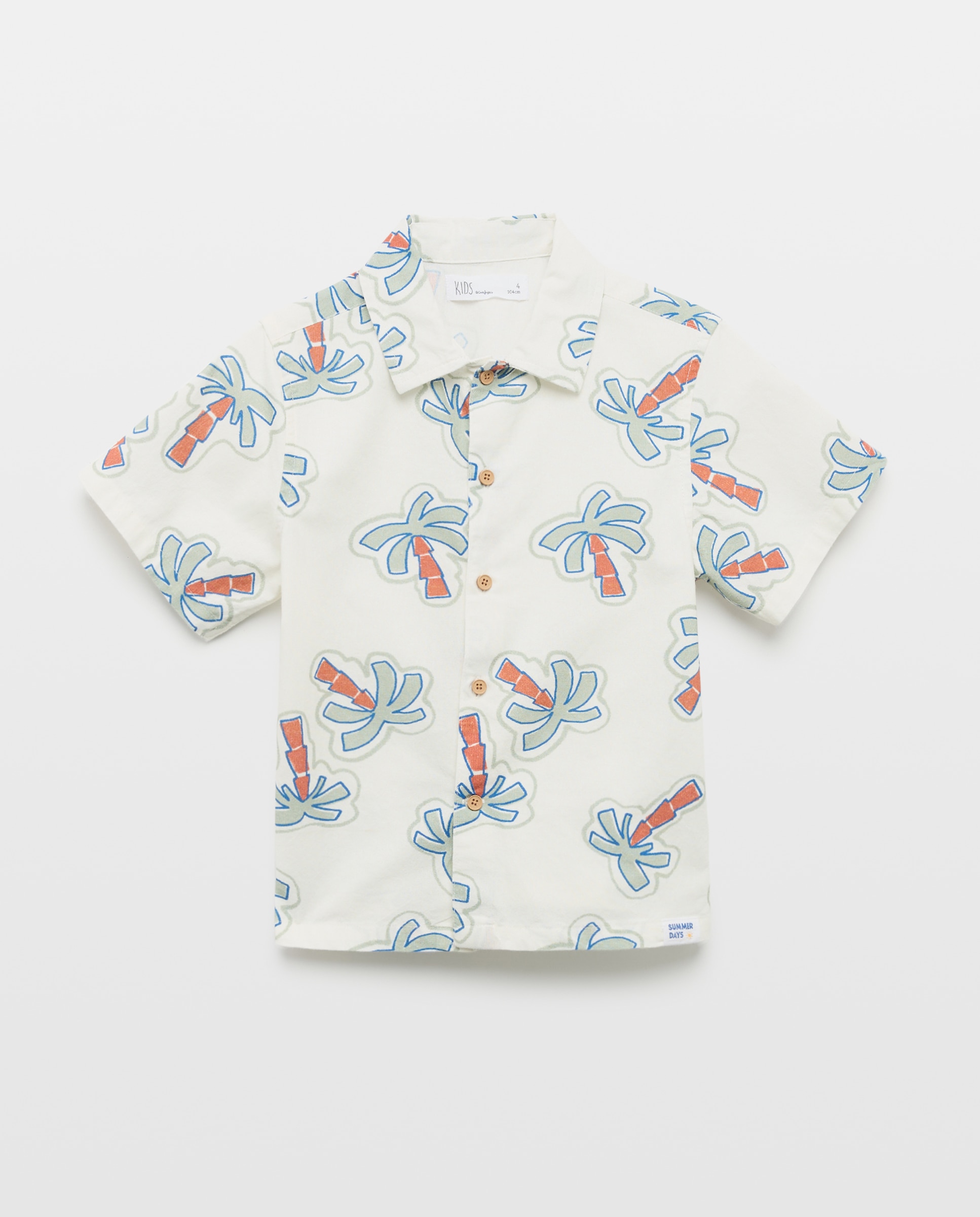 Imagem 0 de Camisa de Manga Curta Estampada