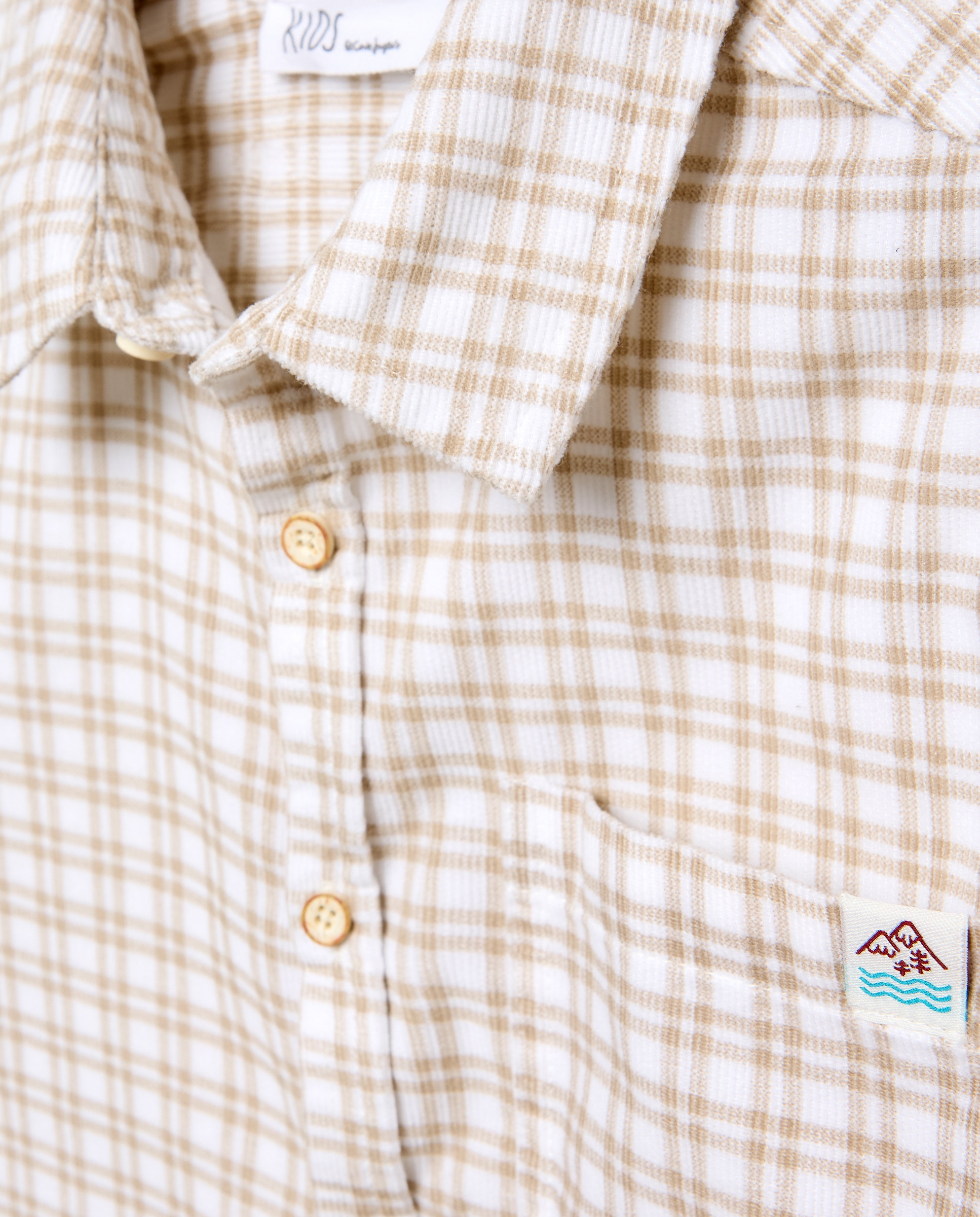 Camisa manga larga de microfibra de niño - Kids El Corte Inglés - Blanco Blanco-5