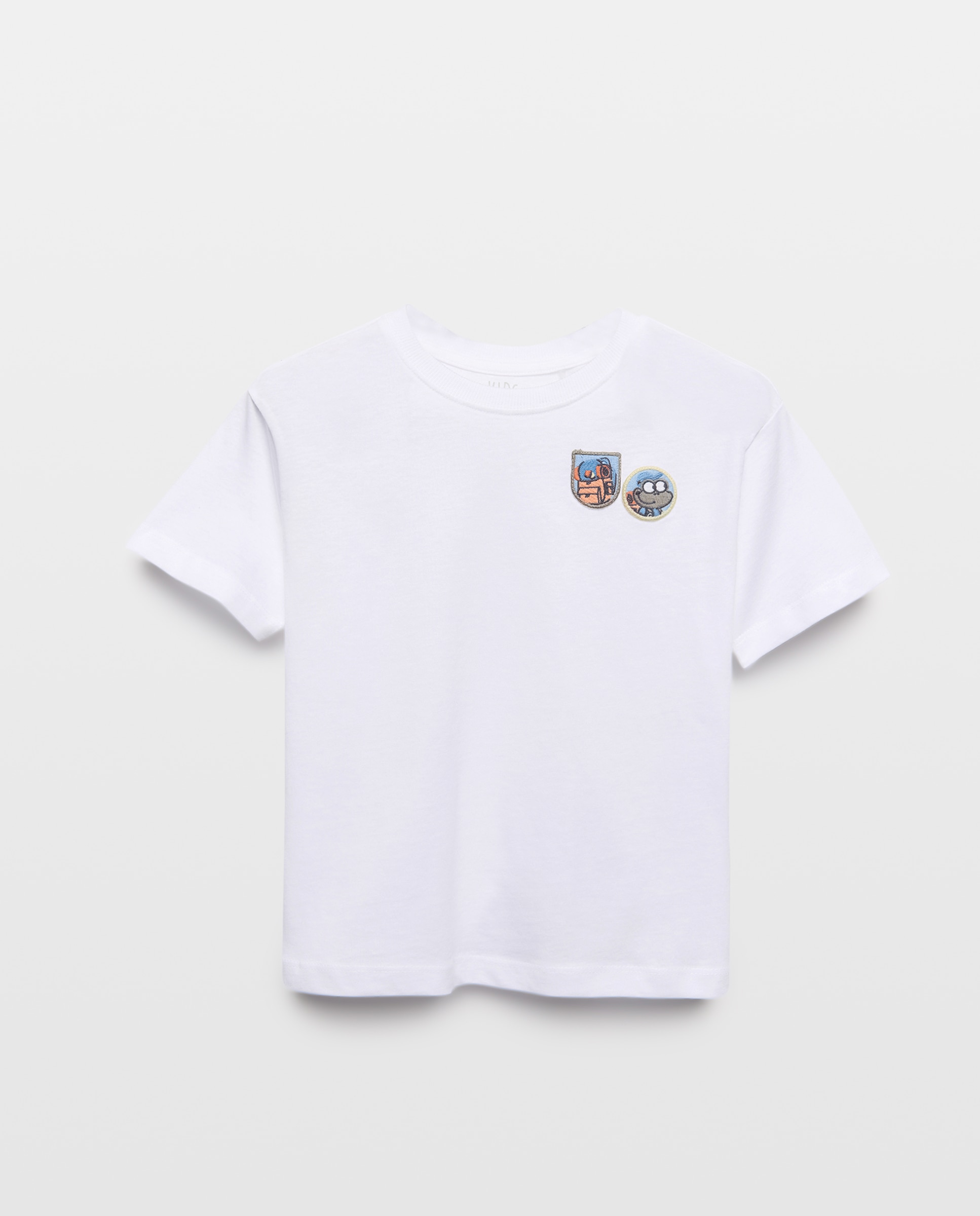 T-shirt de Manga Curta Estampada Kids El Corte Inglés Branco-5